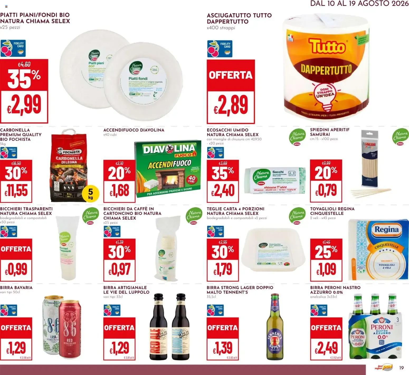 Offerte Buon Ferragosto Iper Pan & Super Pan da 10 agosto a 19 agosto di 2026 - Pagina del volantino 18