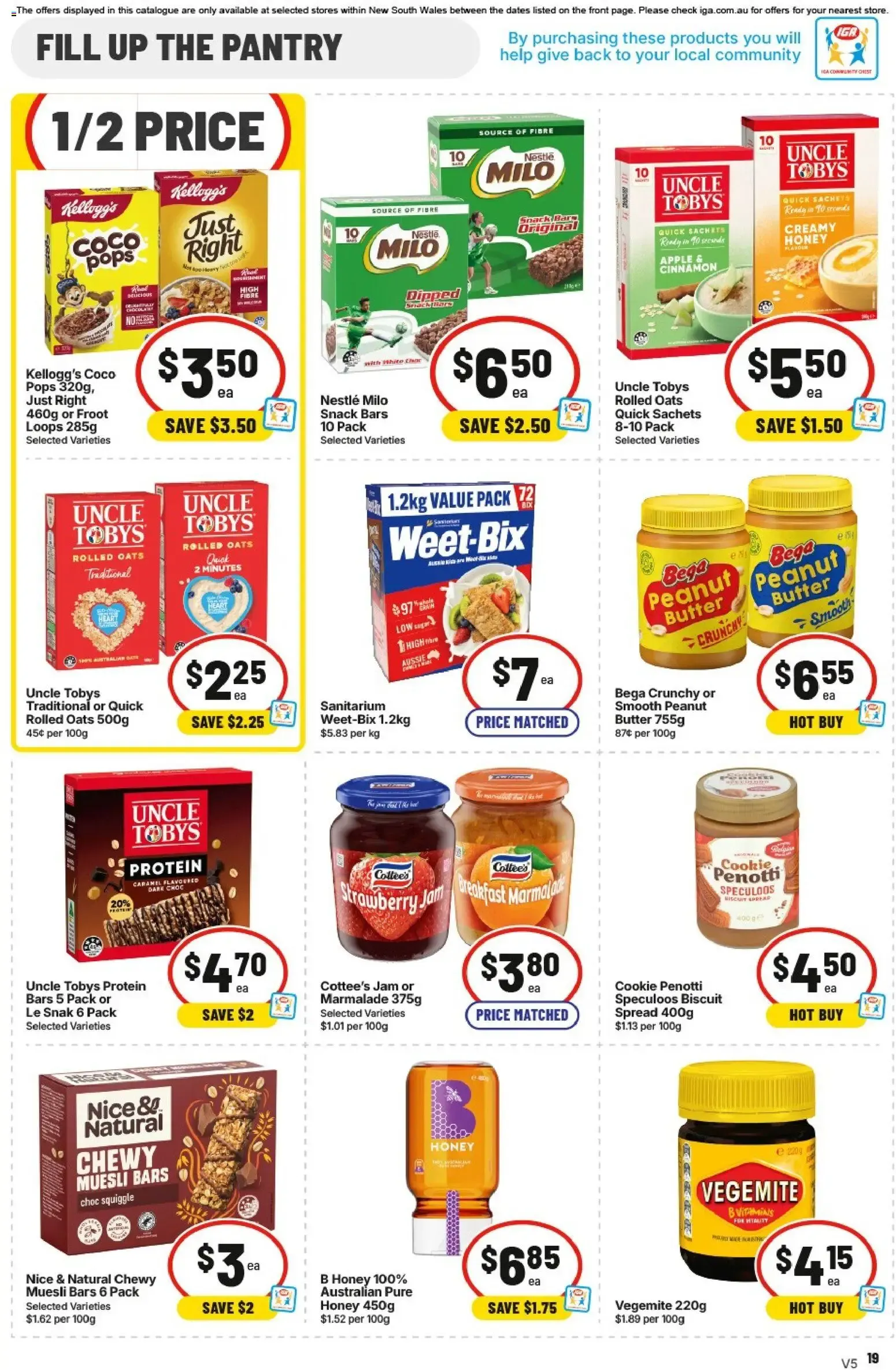 IGA catalogue valid from 12/08/2026 > Online Australia - Catalogue valid from 12 August to 18 August 2026 - page 19