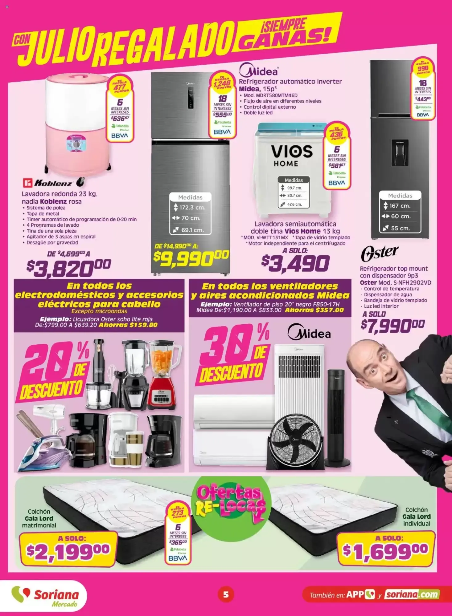 Catálogo de Folleto Soriana Mercado semana 27 3 de julio al 9 de julio 2026 - Pagina 5
