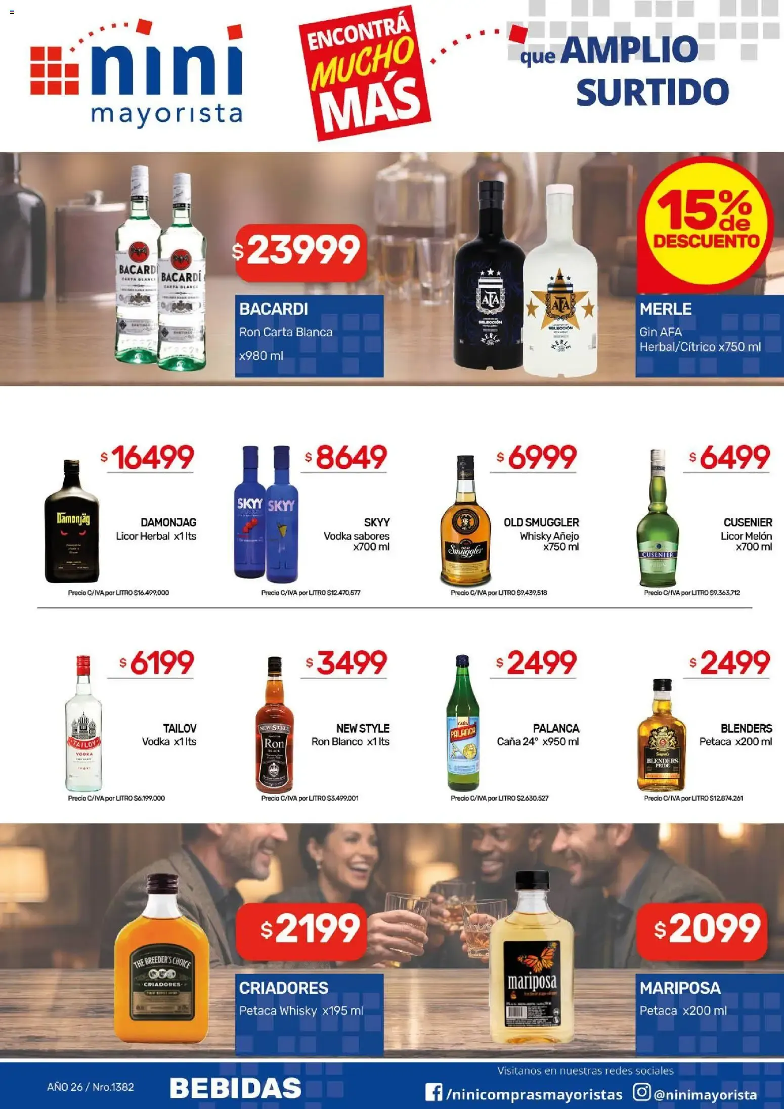 Ofertas de NINI Mayorista catálogo del 19/10/2026 - 25/10/2026 19 de octubre al 25 de octubre 2026 - Página 22 del catálogo