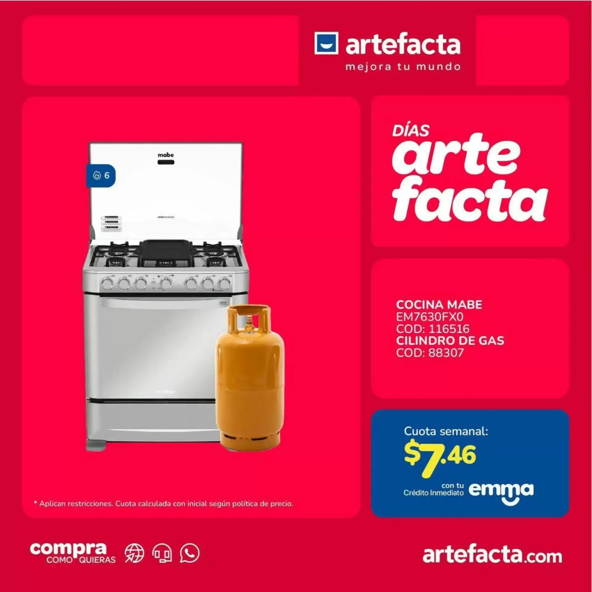Catalogo de Catálogo Artefacta 6 de septiembre al 21 de septiembre 2026 - Pag 6