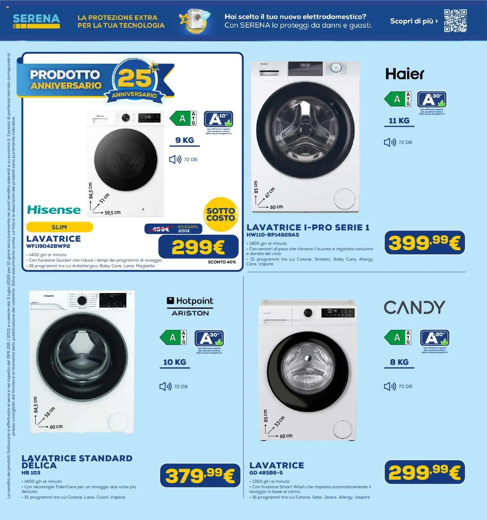 Euronics SOTTO COSTO - Dal 3 al 12 Luglio da 3 luglio a 12 luglio di 2026 - Pagina del volantino 6