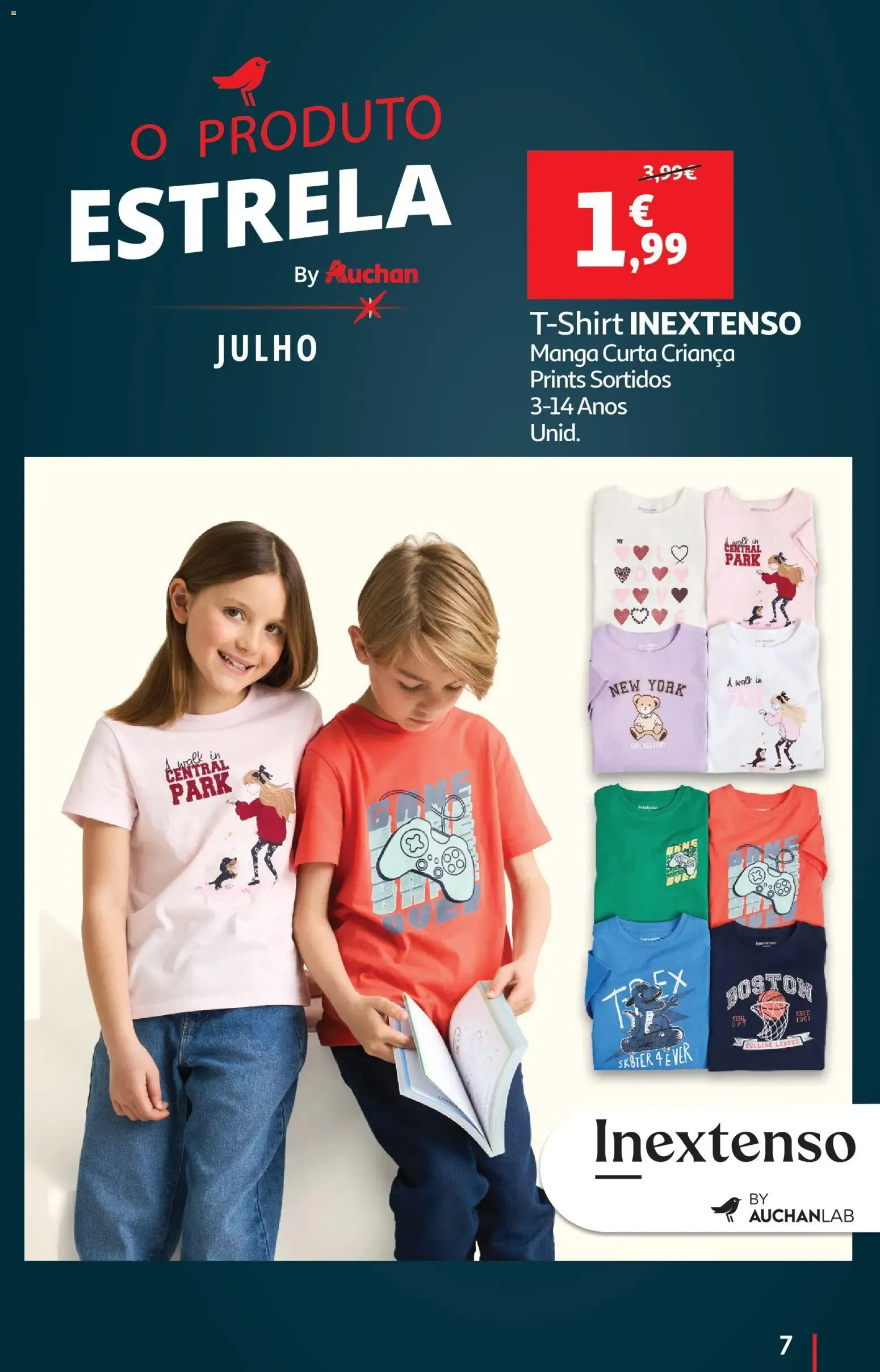 Folheto Auchan: Ser vizinho é ter sempre uma história para partilhar. LEGO y Geleira CAMPOS. de 7 de julho até 21 de julho 2026 - Pagina 7