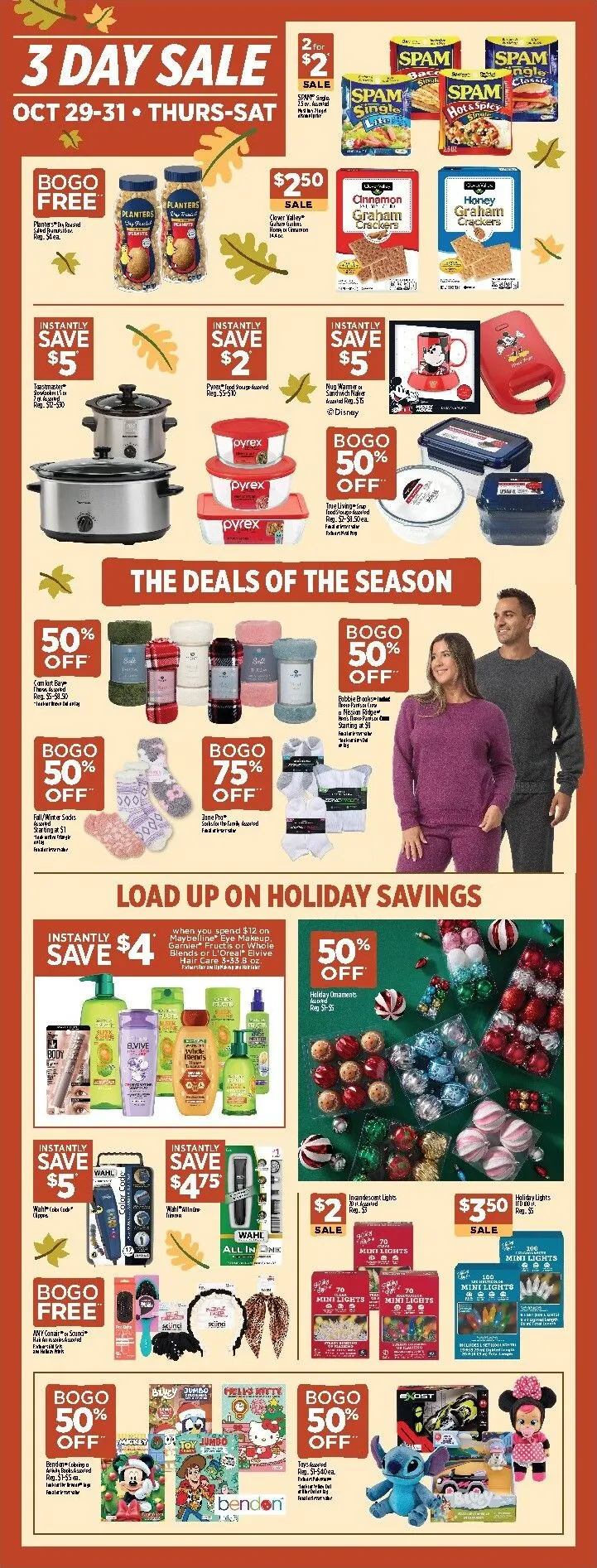 Weekly promotion Current Dollar General leaflet valid from Sunday 10/25/2026 to Saturday 10/31/2026 spanning from October 25 to October 31 2026 - Page 2 for Catalogue 365