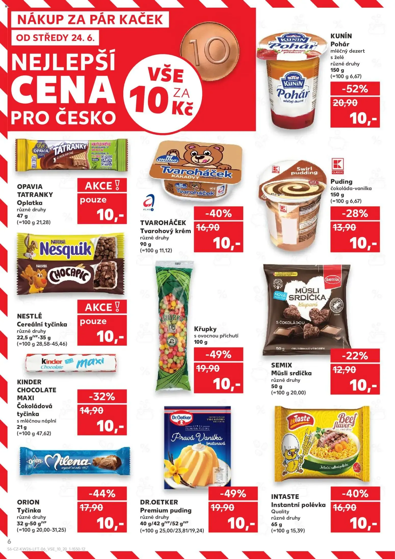 Kaufland Leták: Nejlepší cena pro Česko - 24. června 30. června 2026 - Page 6