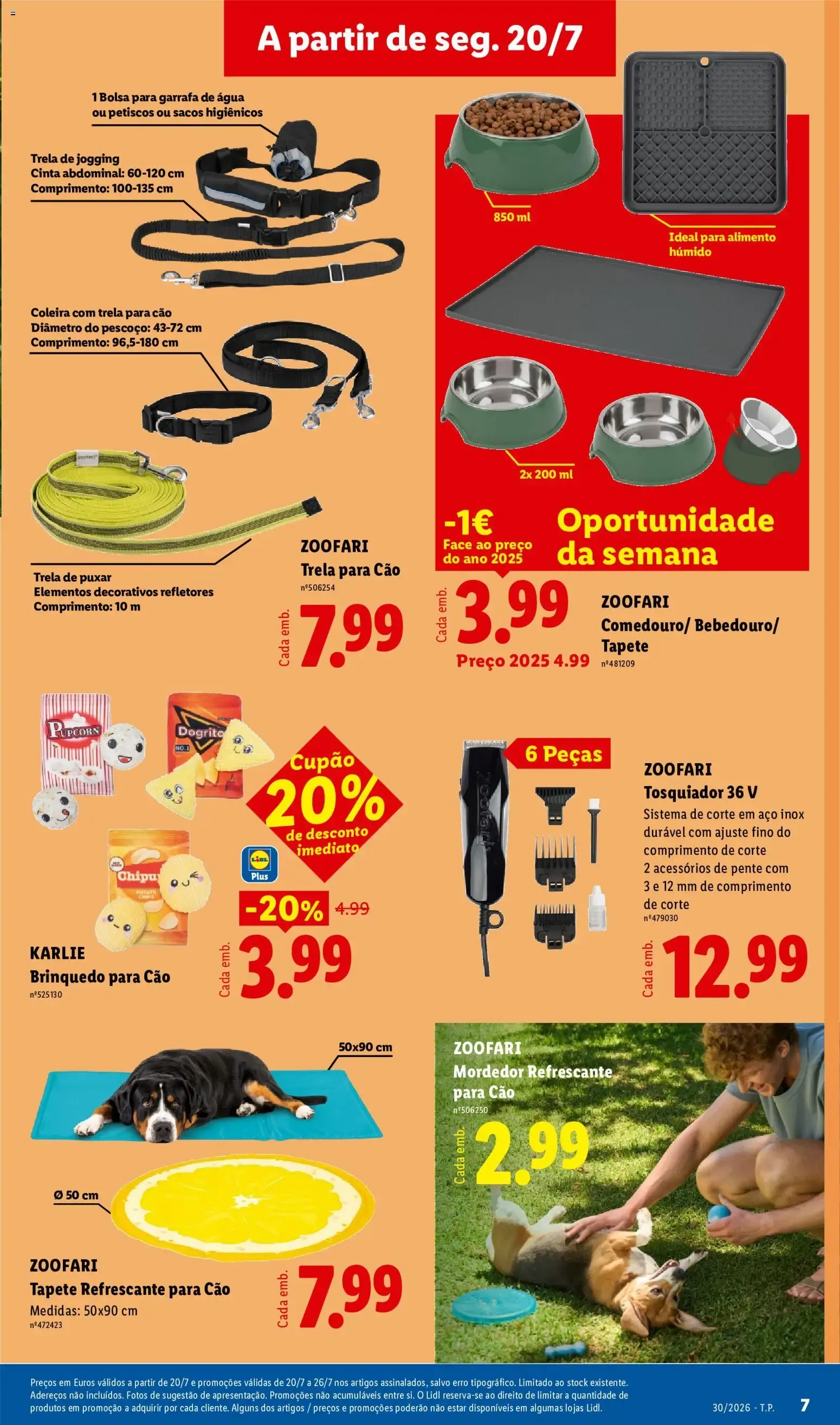 Folheto Lidl Novidades » de 20/07/2026 - 26/07/2026 de 20 de julho até 2 de agosto 2026 - Pagina 7