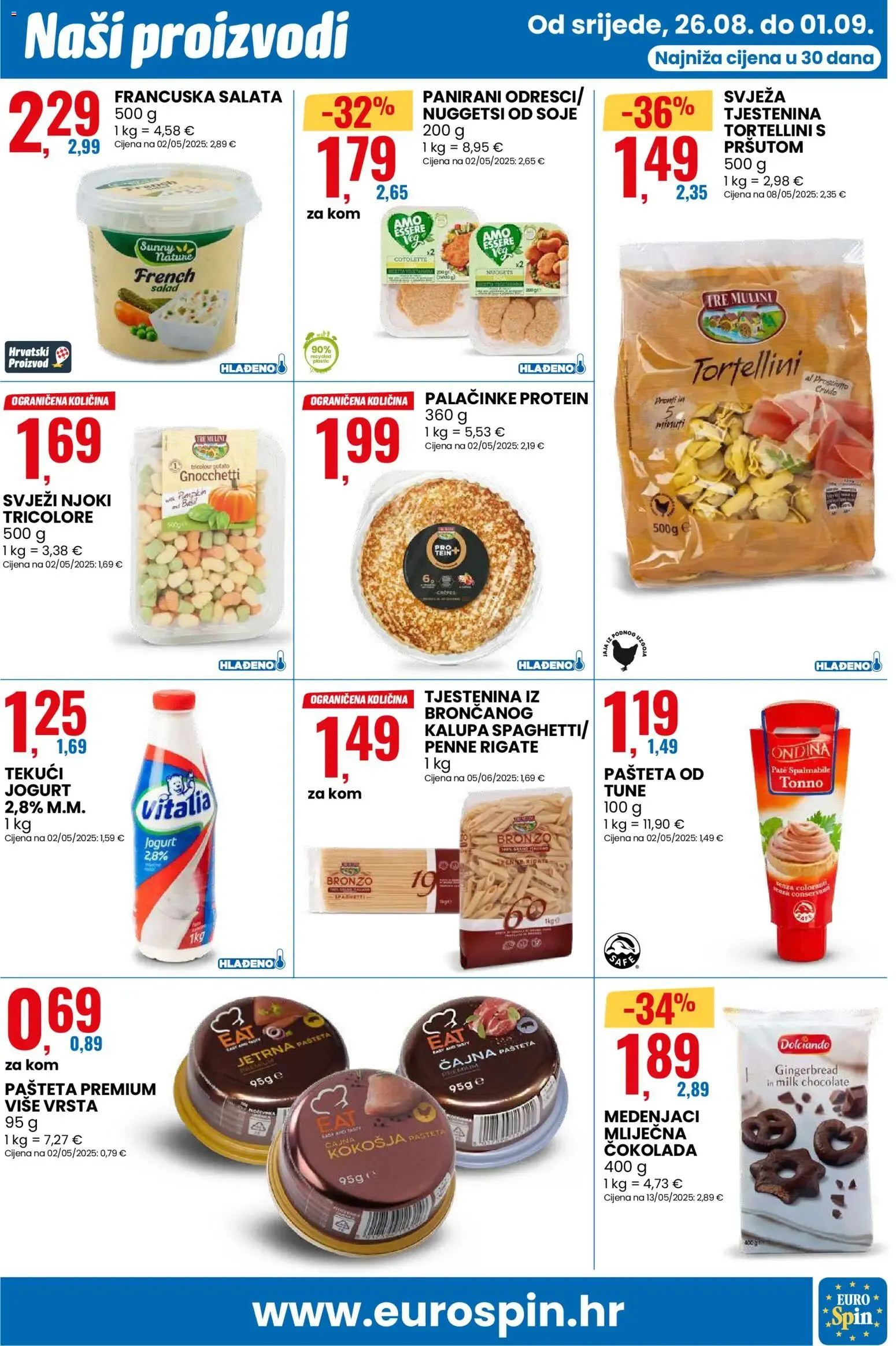 Katalog Eurospin Katalog novi od 26.08.2026 na listanje > letak digitalni od 26. kolovoza do 1. rujna 2026. - Pregled Stranica 11