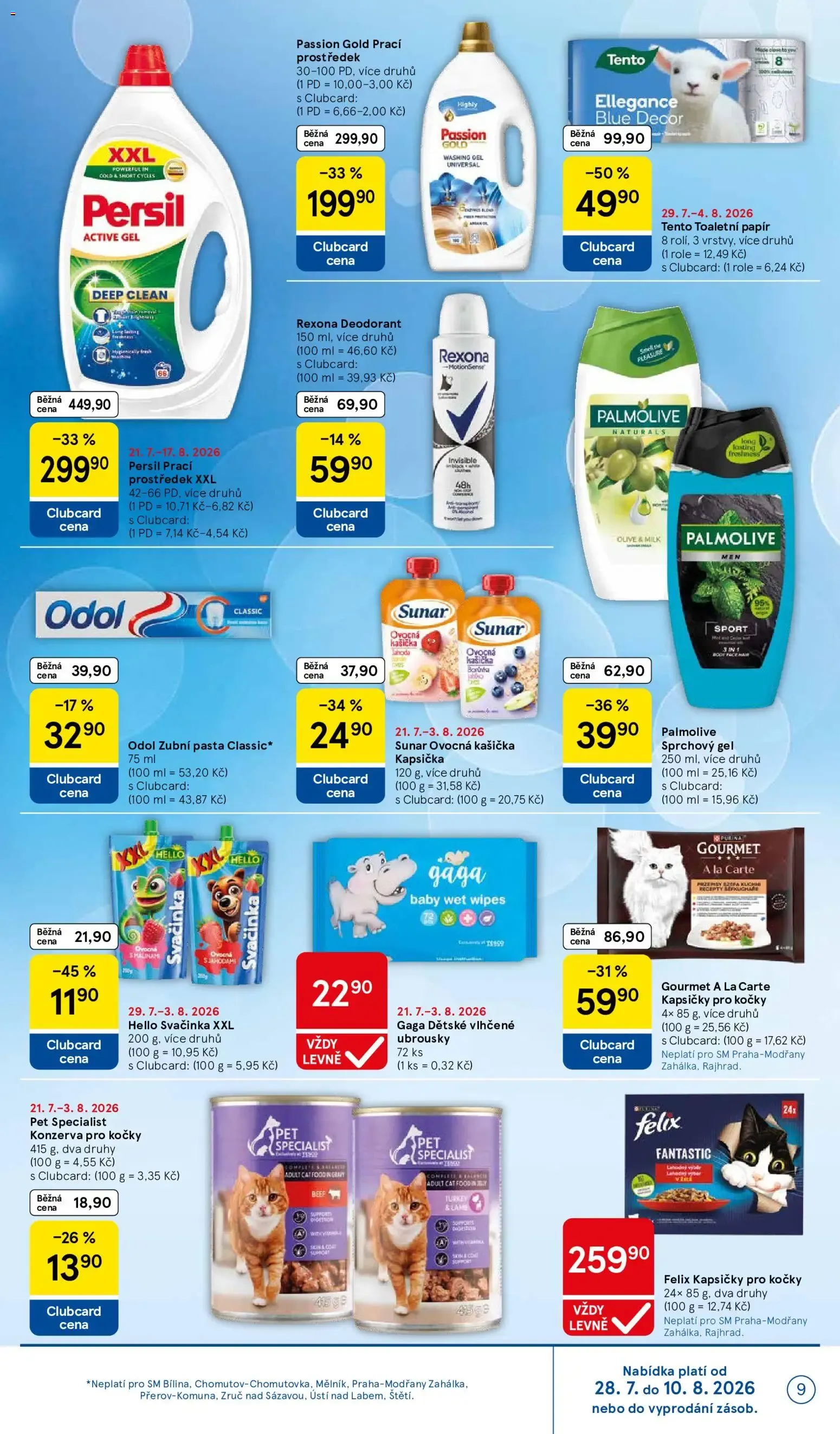 Tesco leták na tento + příští týden 29.07.2026 - 29. července 4. srpna 2026 - Page 9