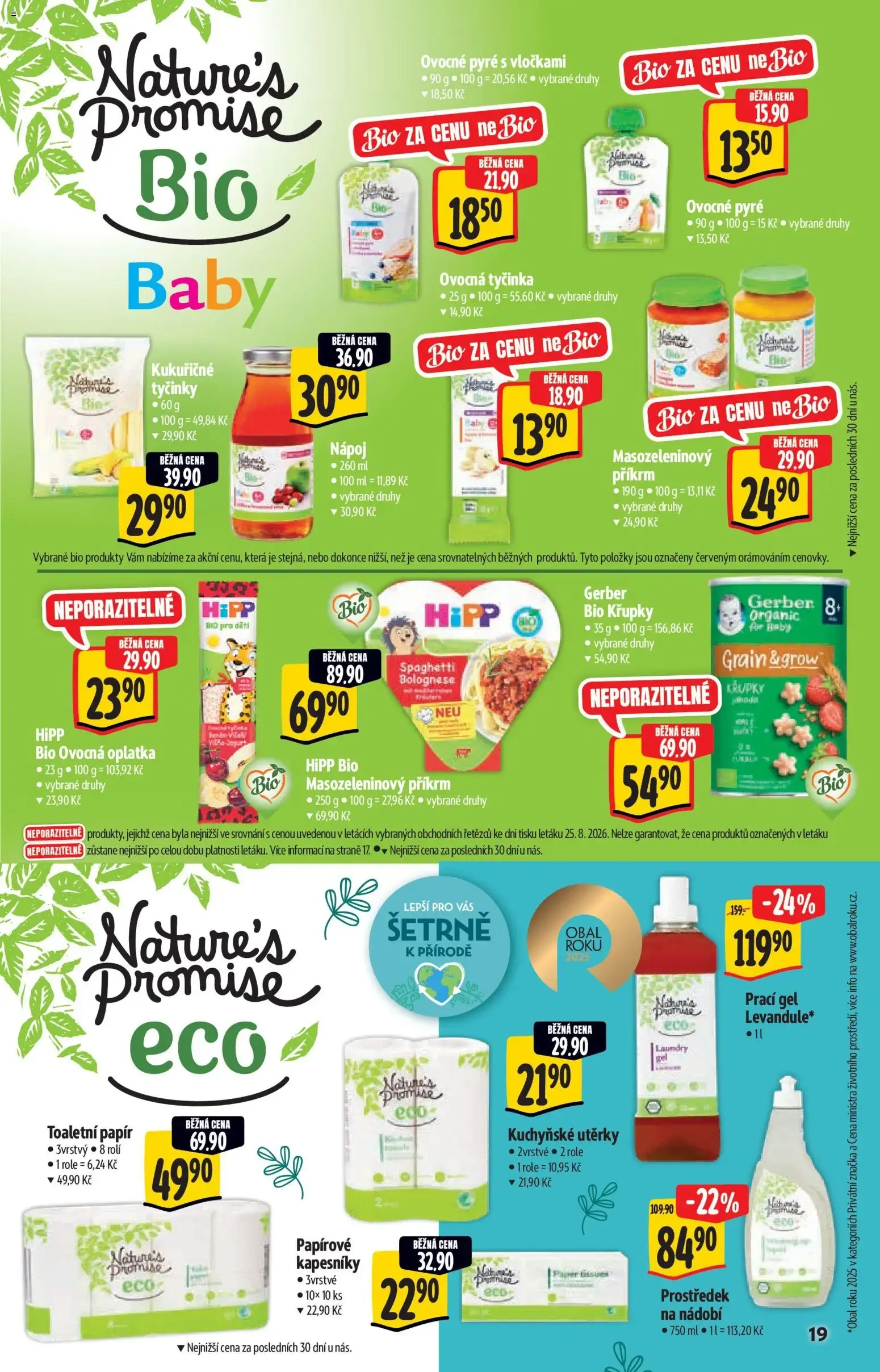 Albert katalog - Supermarket - Bio od 02.09.2026 - Akční leták - 2. září 29. září 2026 - Page 19