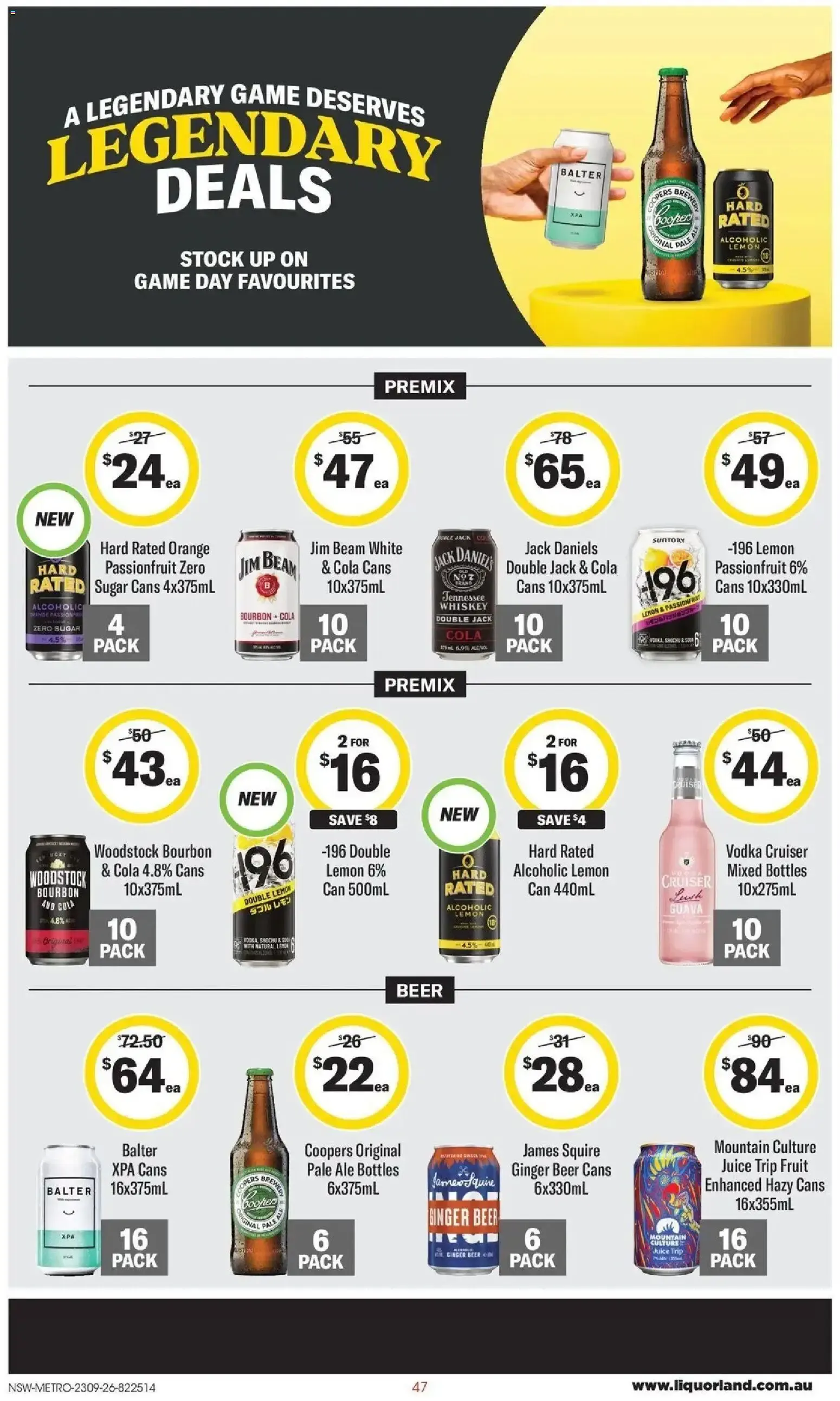 Coles | Footy Fever - Catalogue valid from 23 September to 29 September 2026 - page 47
