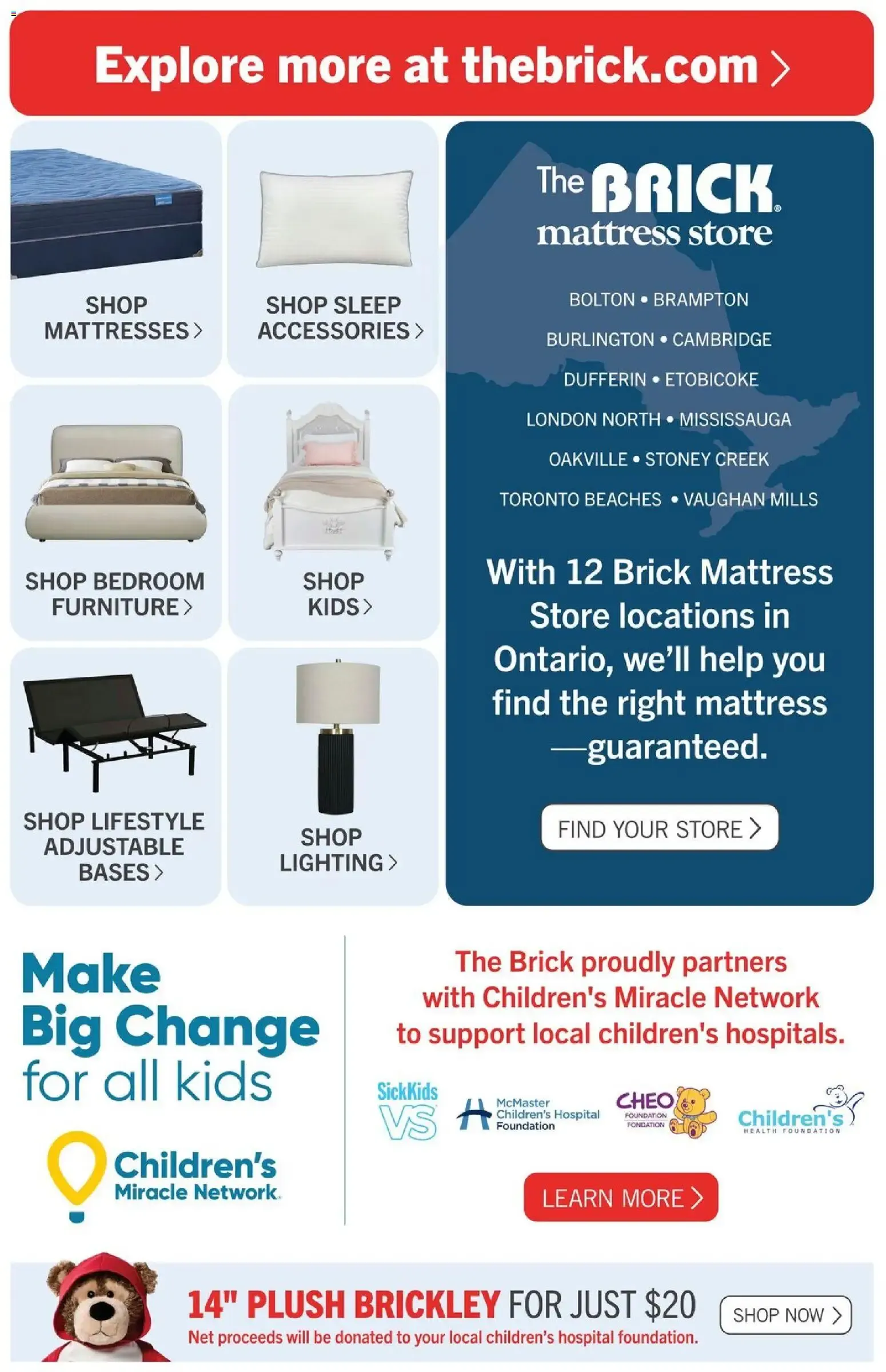 The Brick - Dollar Down Days and Take It Home for $1 Down from October 27 to November 1 2026 - flyer page 4