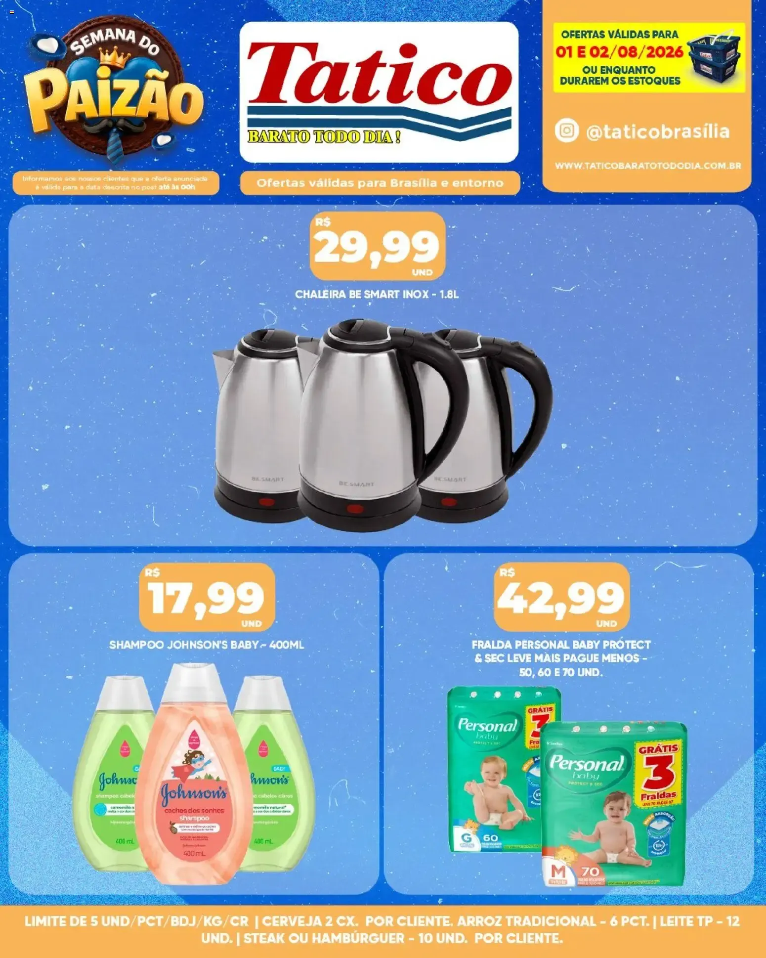 Encarte de Tatico ofertas Fim de Semana de 01/08/2026 | Promoções Online 1 de agosto até 2 de agosto 2026 - Pagina 11