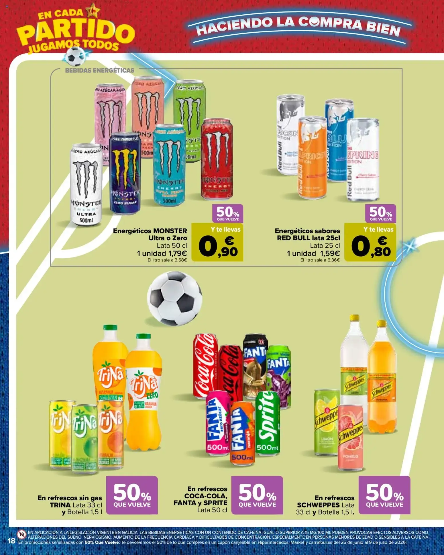 Catálogo de Carrefour La Fiesta del Futbol del 11/06/2026 | Catálogo 11 de junio al 24 de junio 2026 - Página 17