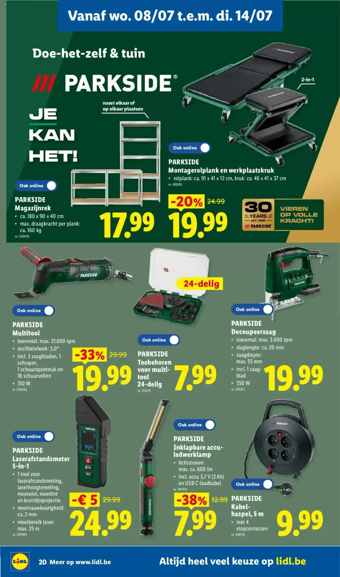 Lidl folder week 28 van 6 juli tot 11 juli 2026 - folder pagina 20