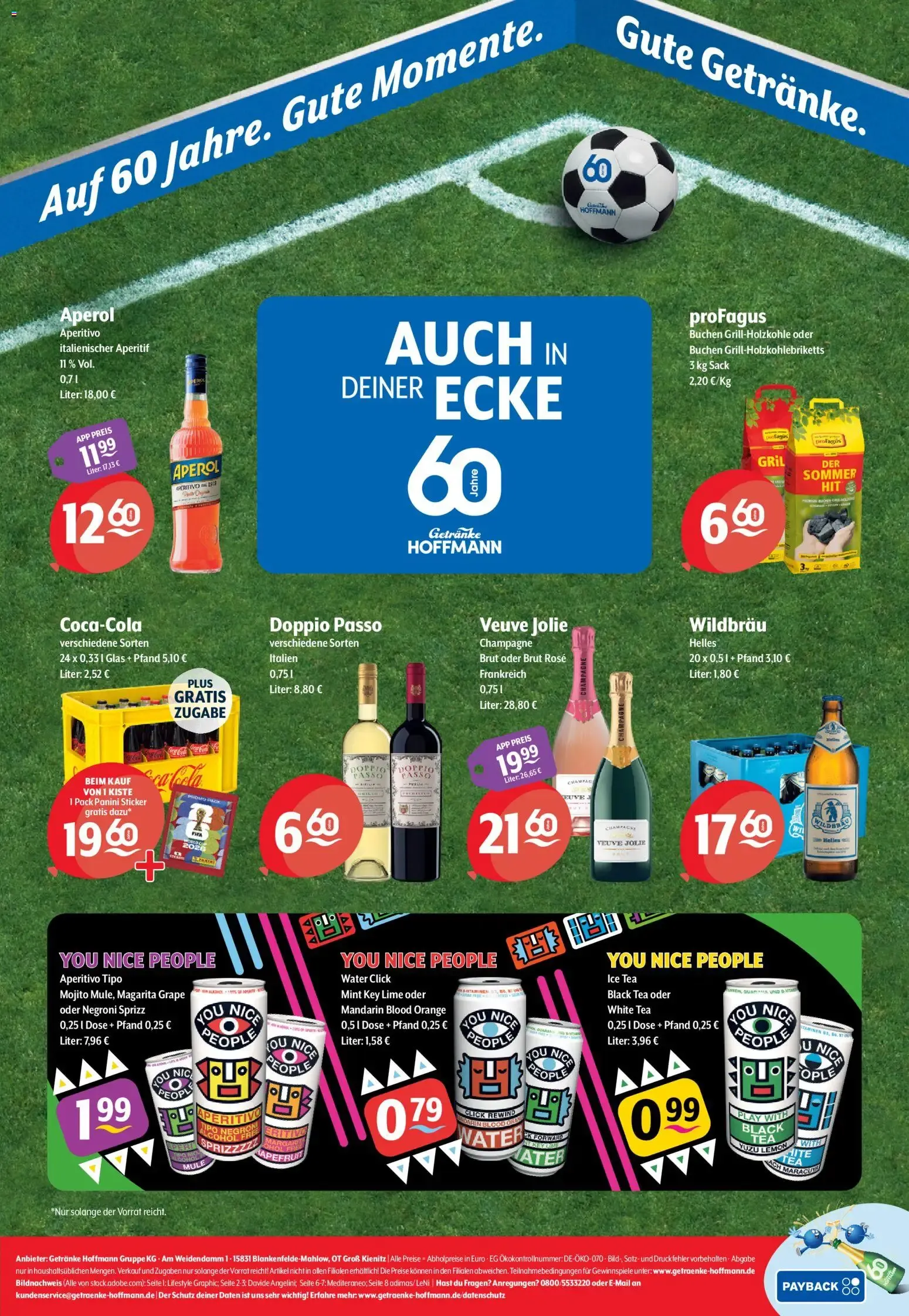 Getränke Hoffmann - Doppelpass & Jubiläum Feiern! von 8. Juni bis 13. Juni 2026 - Prospekt seite 8