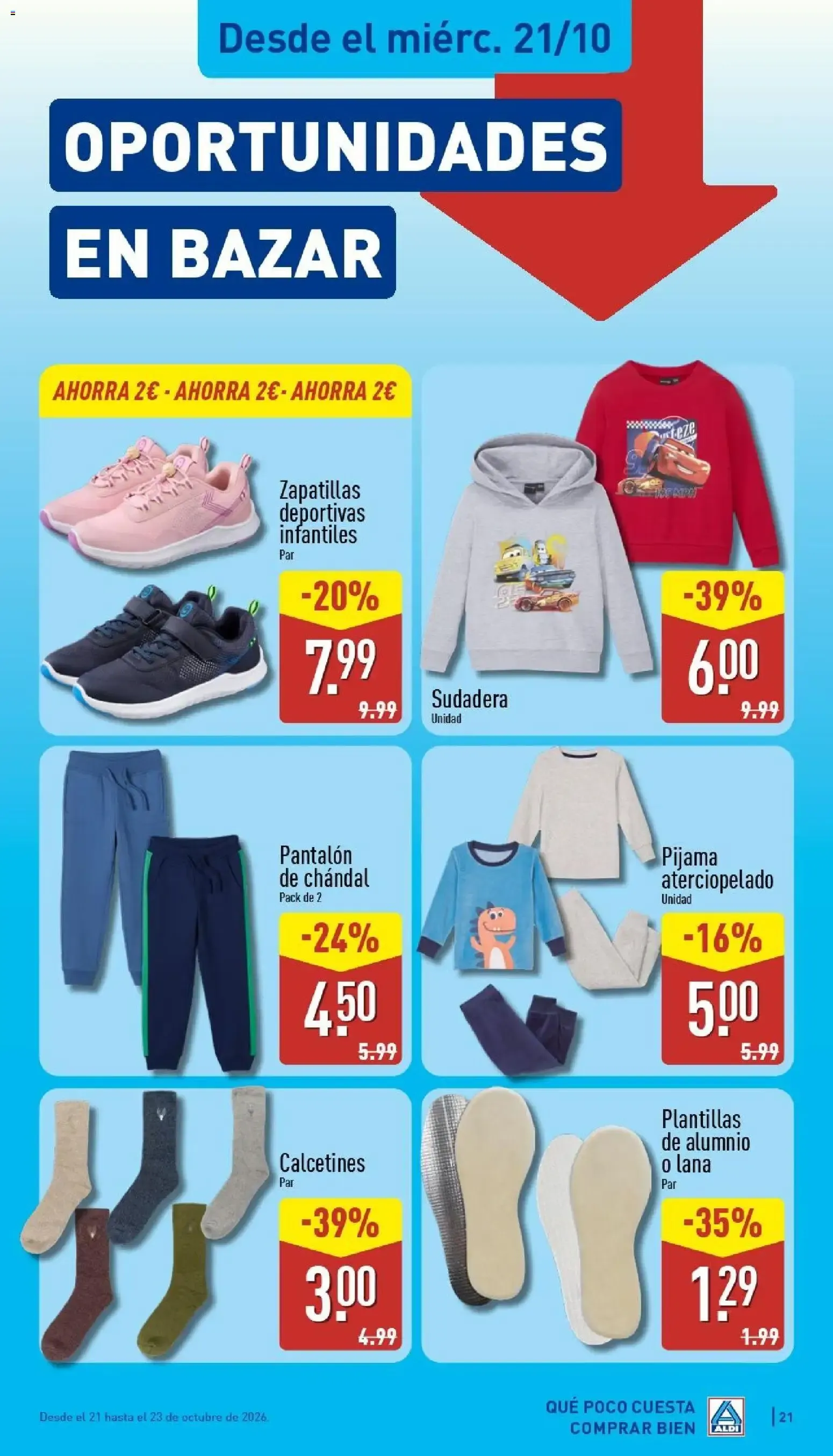 Catálogo de Aldi folleto Canarias del 19/10/2026 | Catálogo 19 de octubre al 25 de octubre 2026 - Página 21
