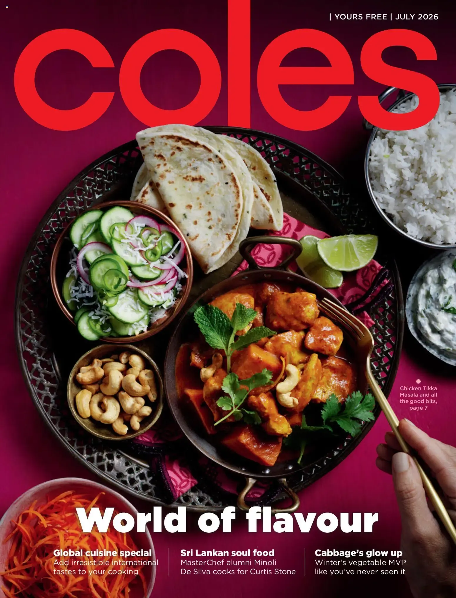 Coles | World of flavour - Catalogue valid from 1 July to 31 July 2026 - page 1