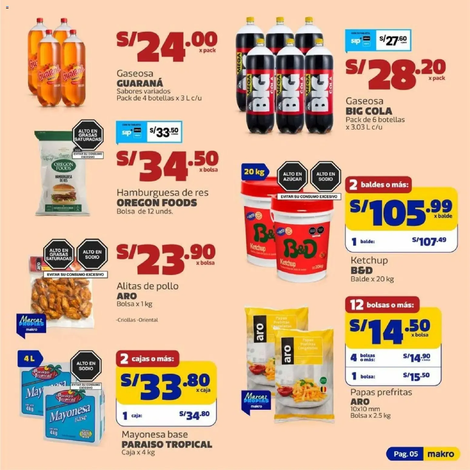 Catalogo de Makro Ahorro: El aliado para tu negocio 22 de octubre al 28 de octubre 2026 - Pag 5
