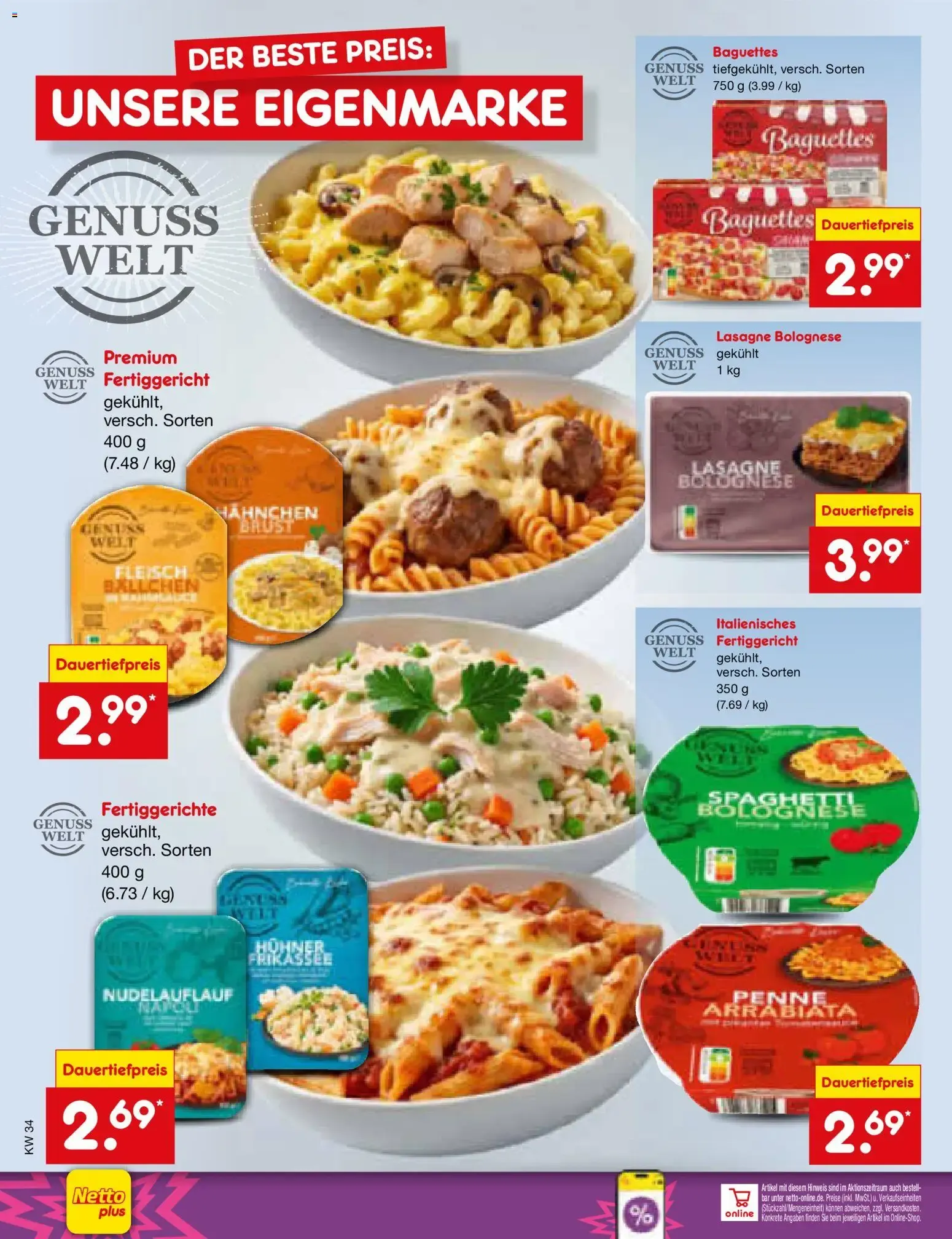 Netto Marken-Discount Prospekt (ab 17.08.2026) » Angebote von 17. August bis 22. August 2026 - Prospekt seite 58
