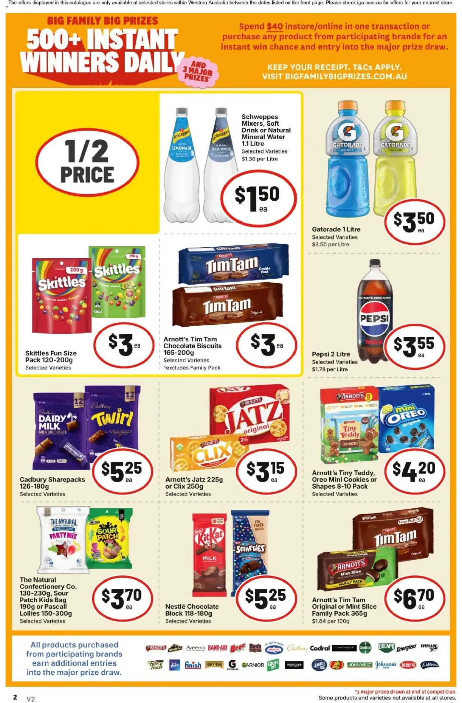 IGA - Big Family Big Prizes - Catalogue valid from 15 July to 21 July 2026 - page 3