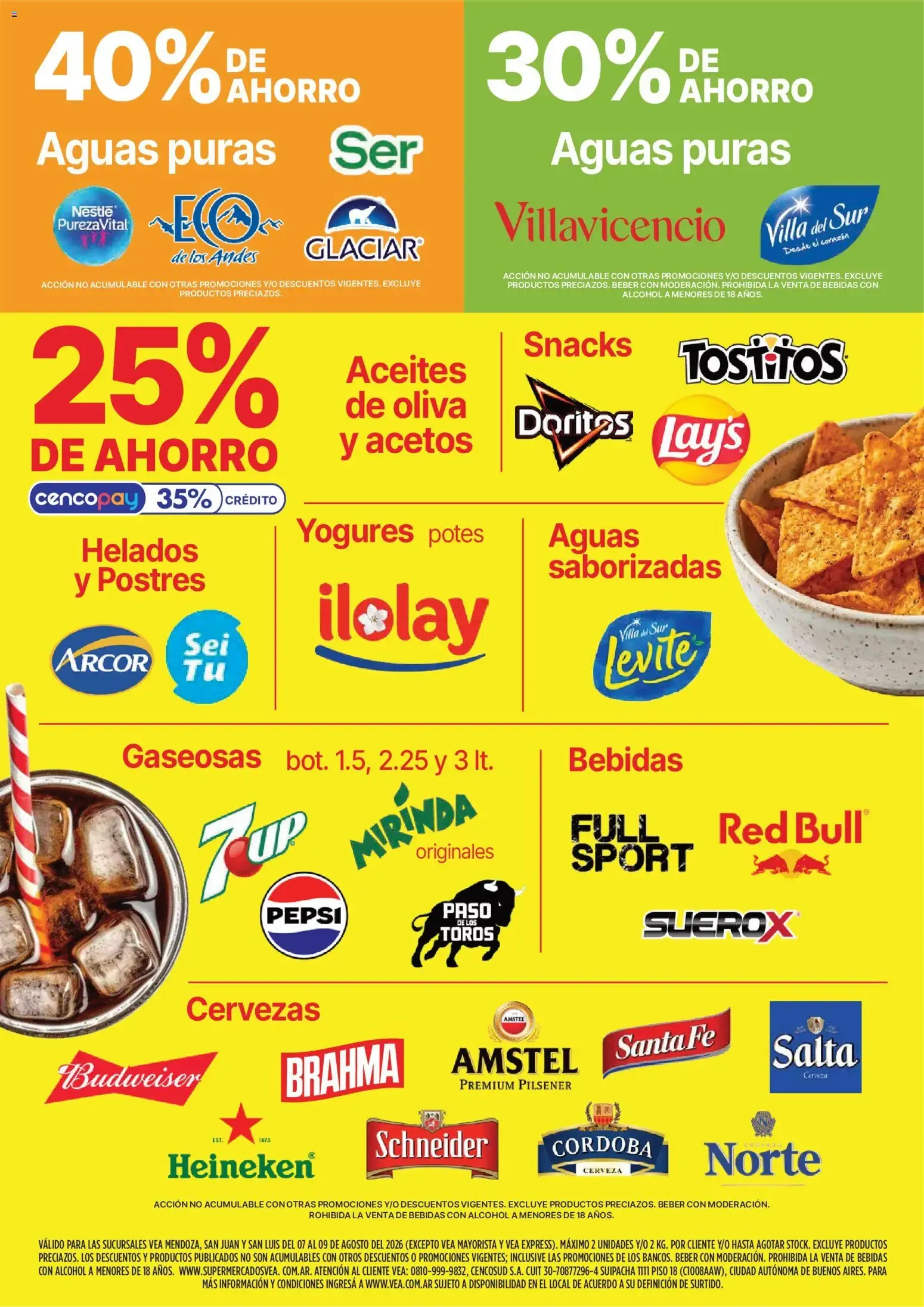 Ofertas de Vea - Volante fin de semana Cuyo del 07/08/2026 - 09/08/2026 7 de agosto al 9 de agosto 2026 - Página 3 del catálogo