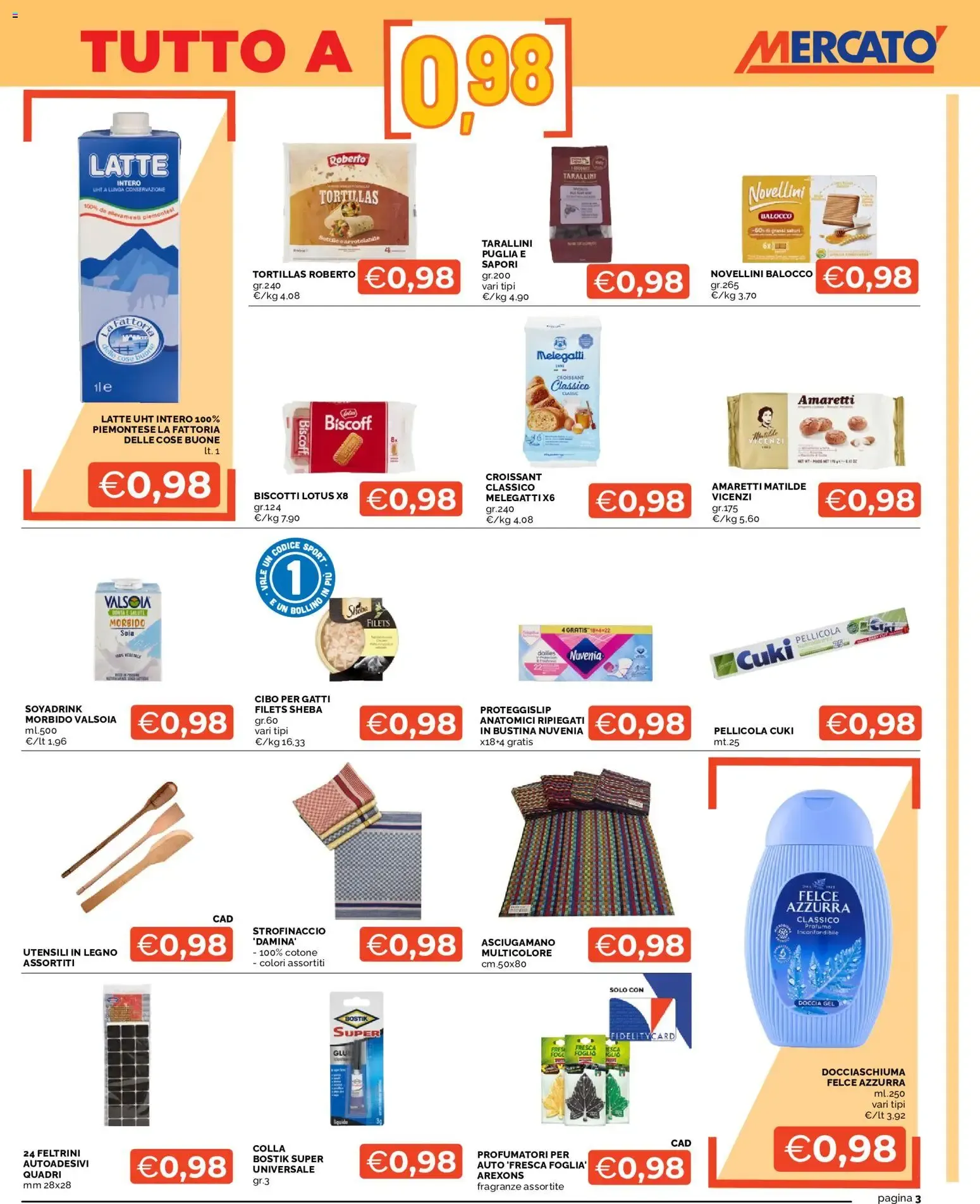 Mercatò volantino dal 22/10/2026 - online Offerte da 22 ottobre a 1 novembre di 2026 - Pagina del volantino 3