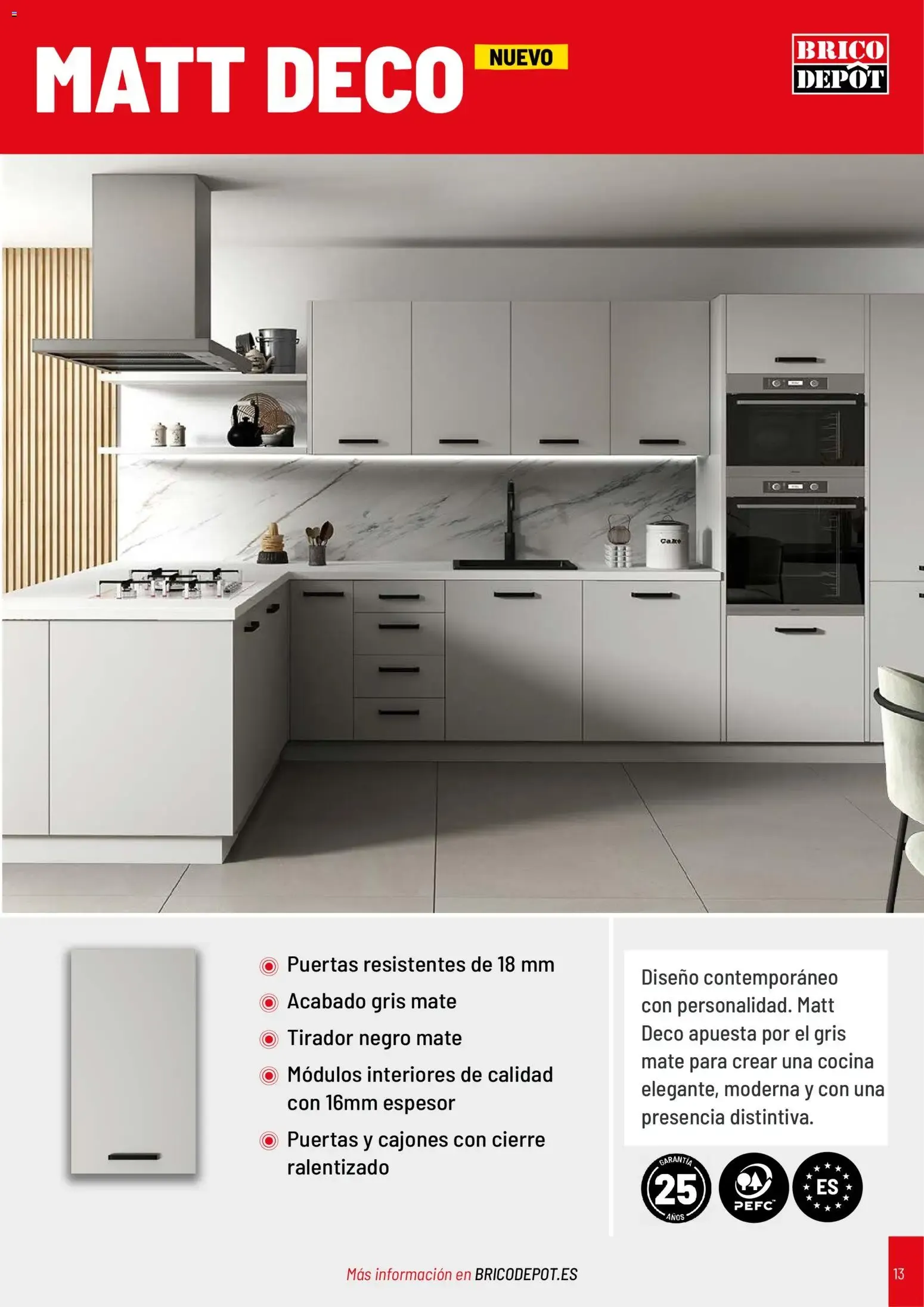 Catálogo de Brico Depôt Catálogo Cocinas 2026 11 de marzo al 31 de diciembre 2026 - Página 13