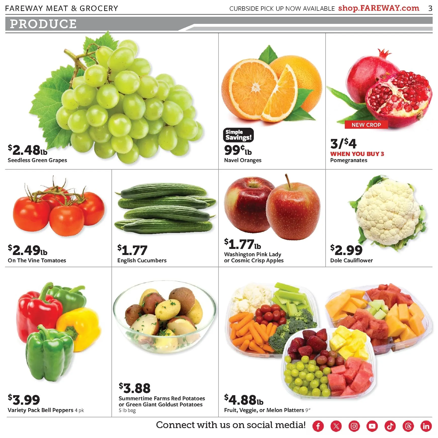 Weekly promotion Fareway: The Flavors of Fall spanning from September 21 to September 26 2026 - Page 3 for Catalogue 365