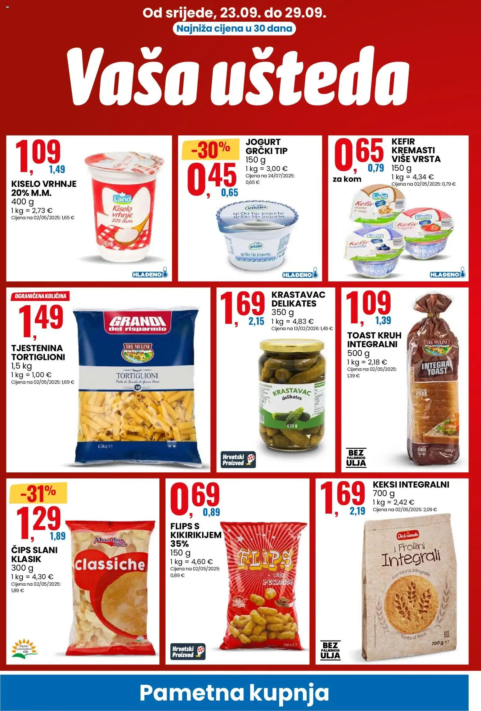 Katalog Eurospin Katalog novi od 23.09.2026 na listanje > letak digitalni od 23. rujna do 29. rujna 2026. - Pregled Stranica 4
