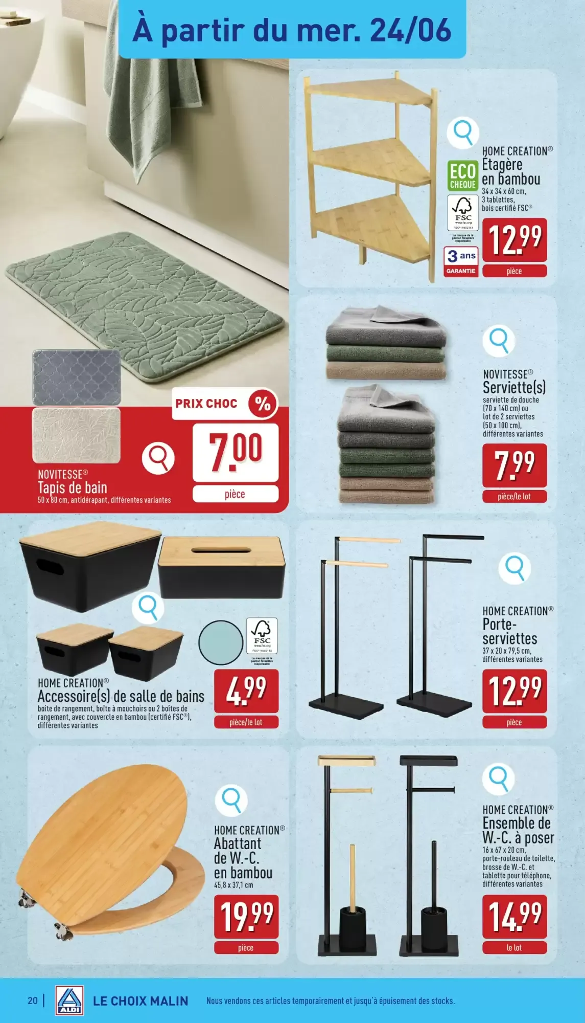 ALDI Dépliant week 26 van 22 juni tot 27 juni 2026 - folder pagina 20