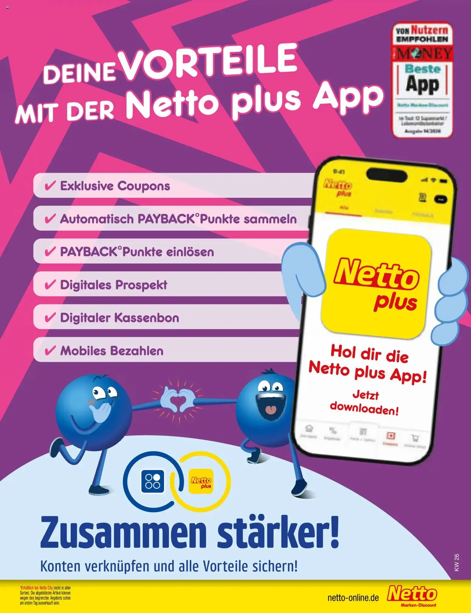 Netto Marken-Discount Prospekt (ab 22.06.2026) » Angebote von 22. Juni bis 27. Juni 2026 - Prospekt seite 54