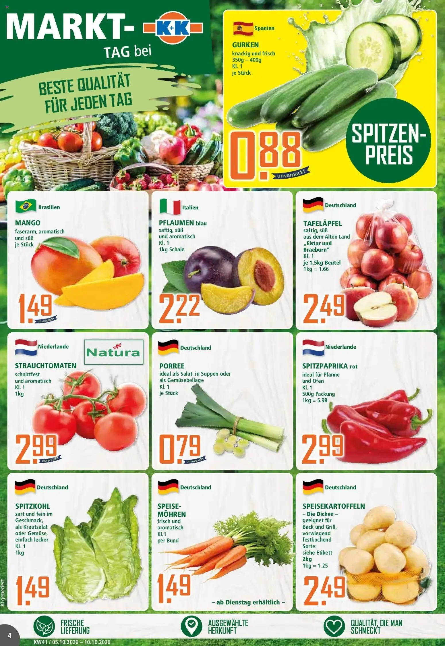 Klaas & Kock Prospekt (ab 05.10.2026) zum Blättern von 5. Oktober bis 10. Oktober 2026 - Prospekt seite 4
