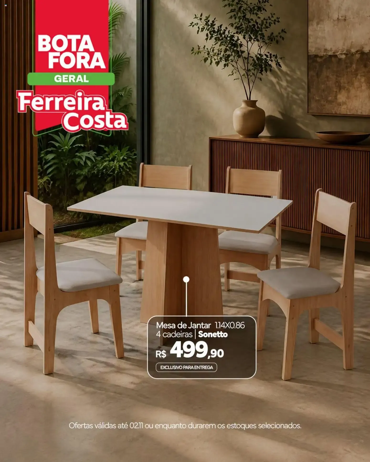 Encarte de Ferreira Costa - BOTA FORA GERAL: Ofertas para cada cantinho da sua casa 14 de outubro até 2 de novembro 2026 - Pagina 6