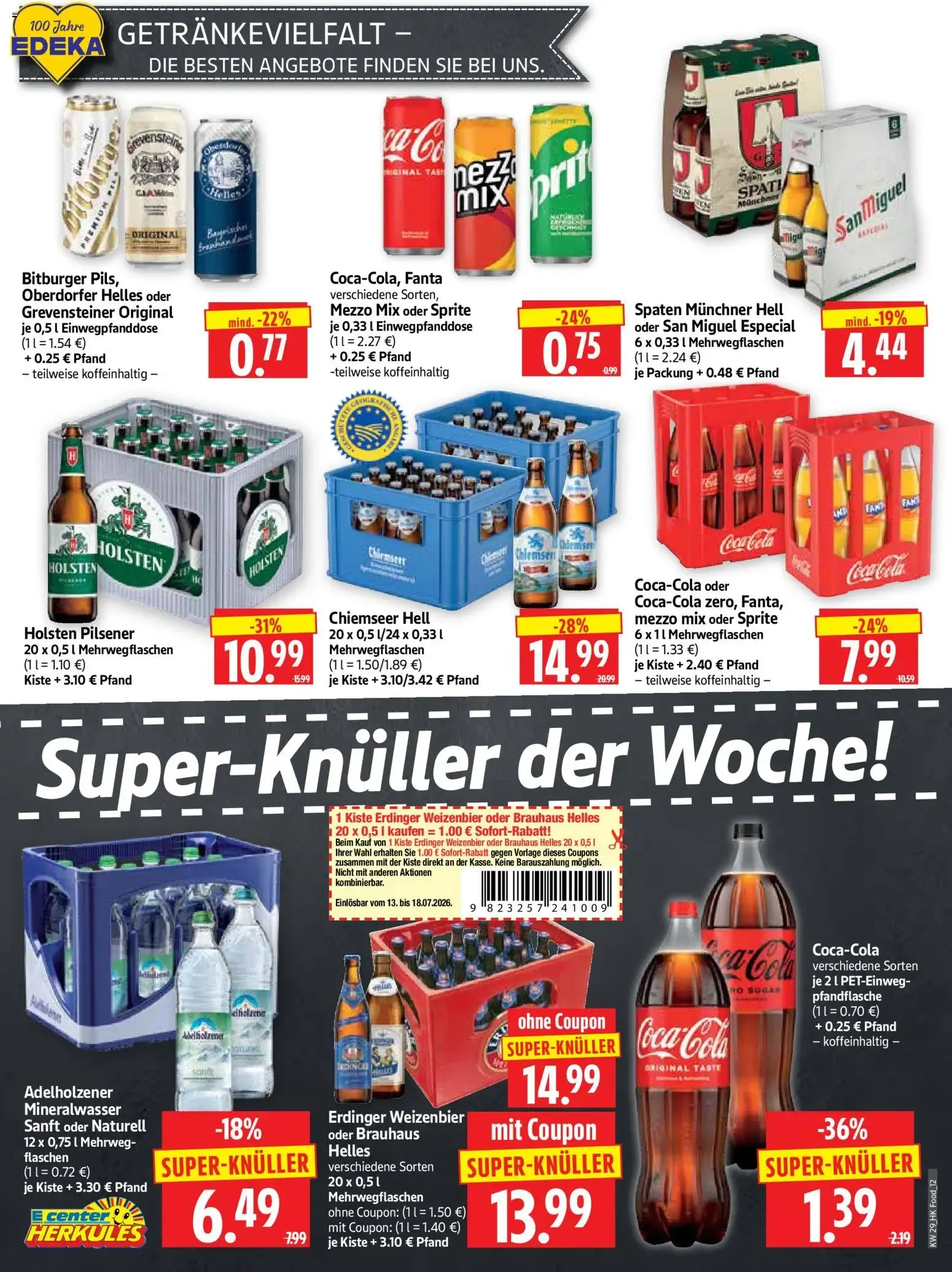 HERKULES Prospekt (ab 13.07.2026) zum Blättern von 13. Juli bis 18. Juli 2026 - Prospekt seite 12