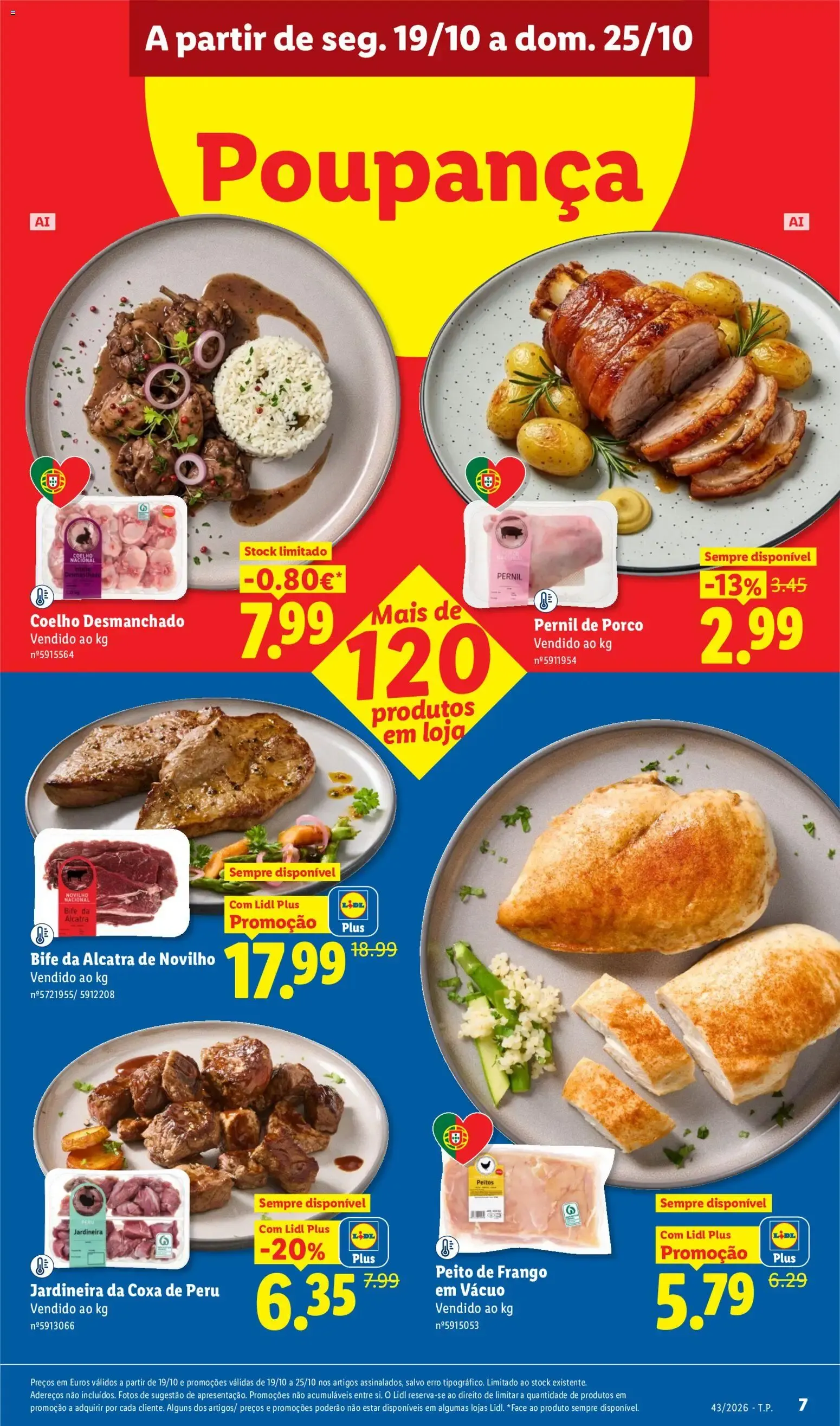 Folheto Lidl Folheto Poupança de 19 de outubro até 25 de outubro 2026 - Pagina 7