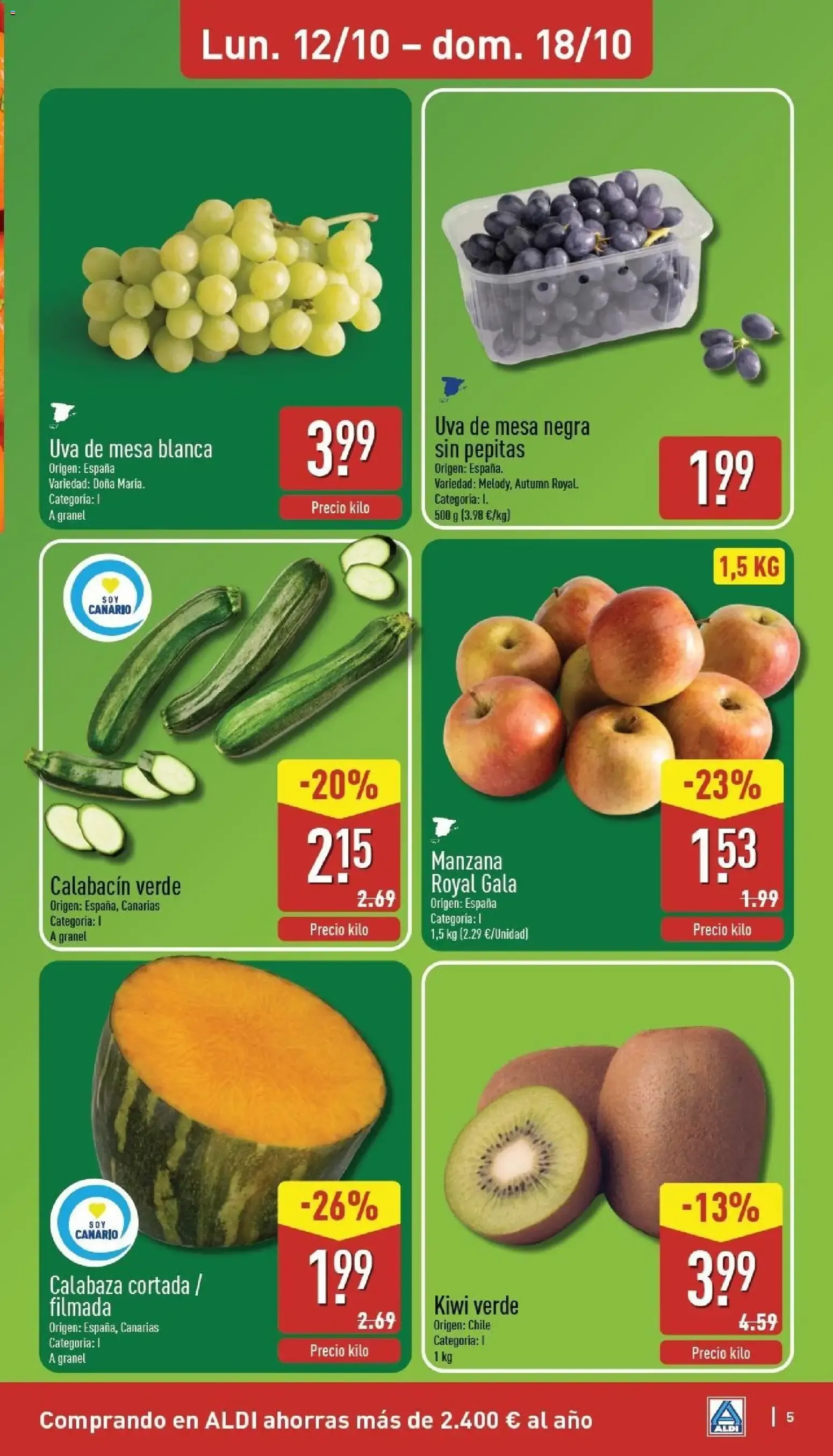 Catálogo de Ofertas de Aldi 12 de octubre al 18 de octubre 2026 - Página 5
