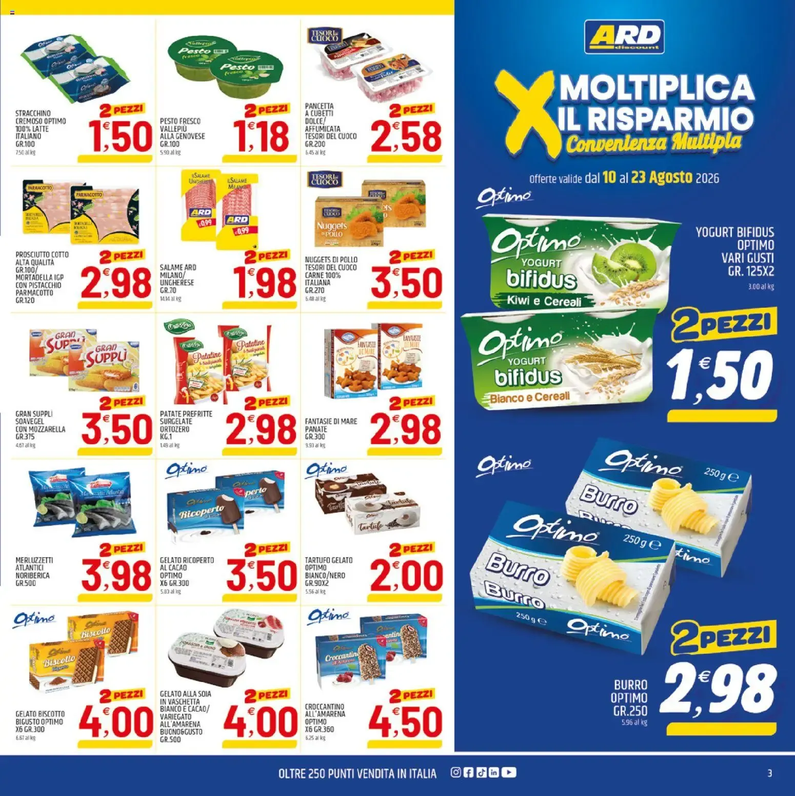 Nuovo ARD Discount volantino Sardegna dal 10/08/2026 > offerte anteprima 🛍️ da 10 agosto a 23 agosto di 2026 - Pagina del volantino 3