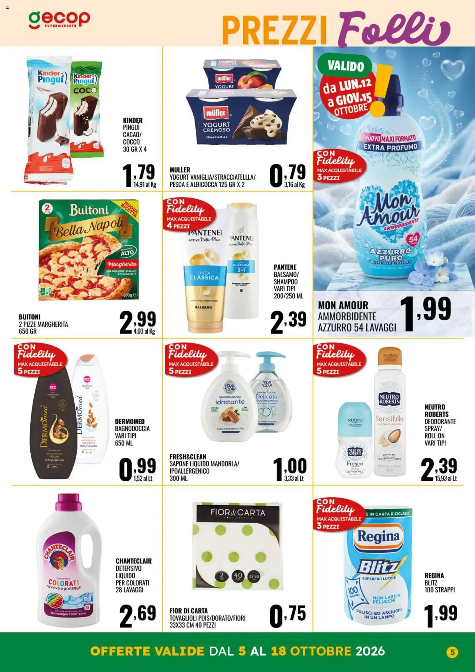 Nuovo GECOP volantino dal 05/10/2026 > offerte anteprima 🛍️ da 5 ottobre a 18 ottobre di 2026 - Pagina del volantino 5