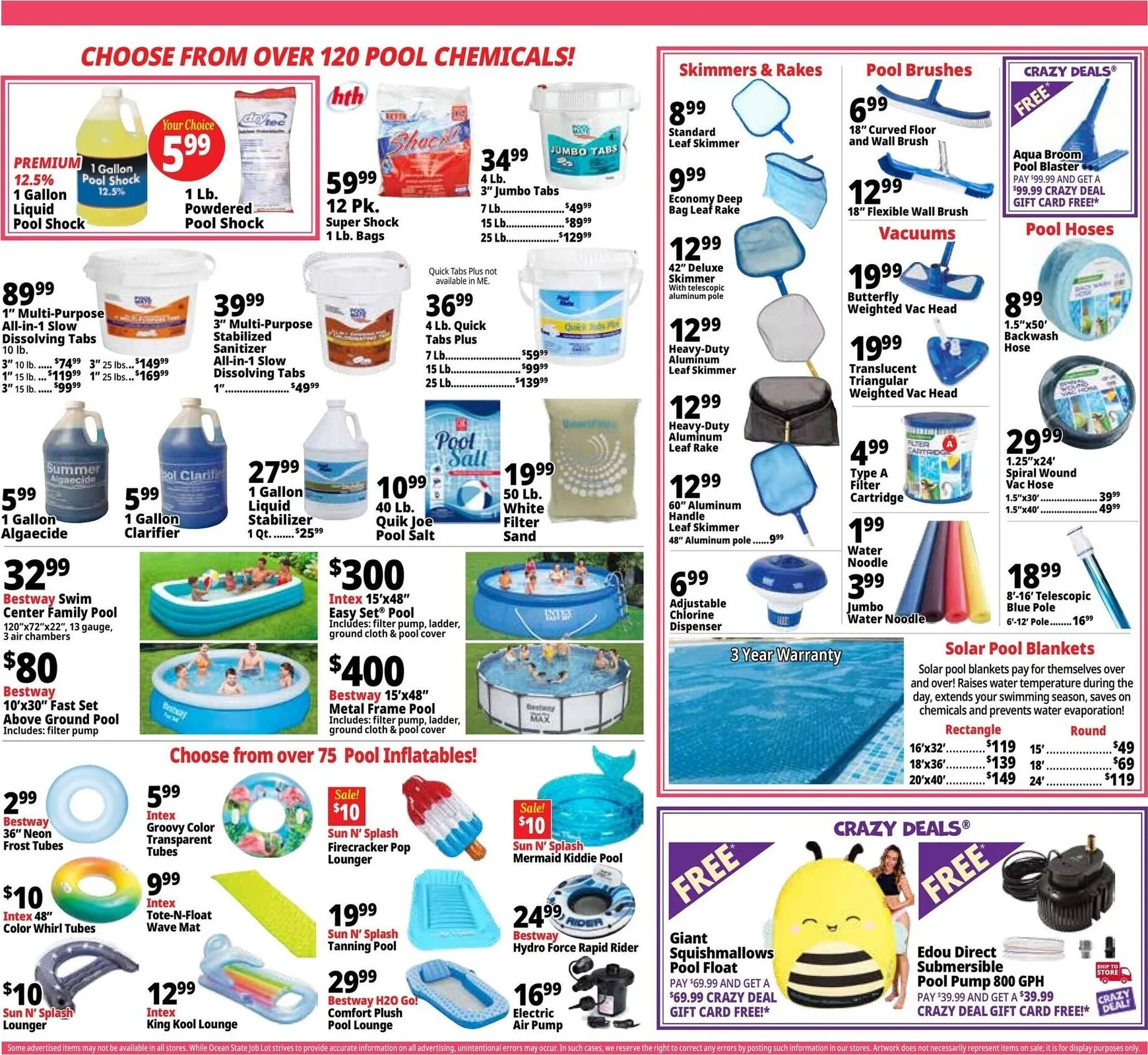 Weekly ad Current Ocean State Job Lot leaflet valid from Thursday 07/16/2026 to Wednesday 07/22/2026 from July 16 to July 22 2026 - Page 4
