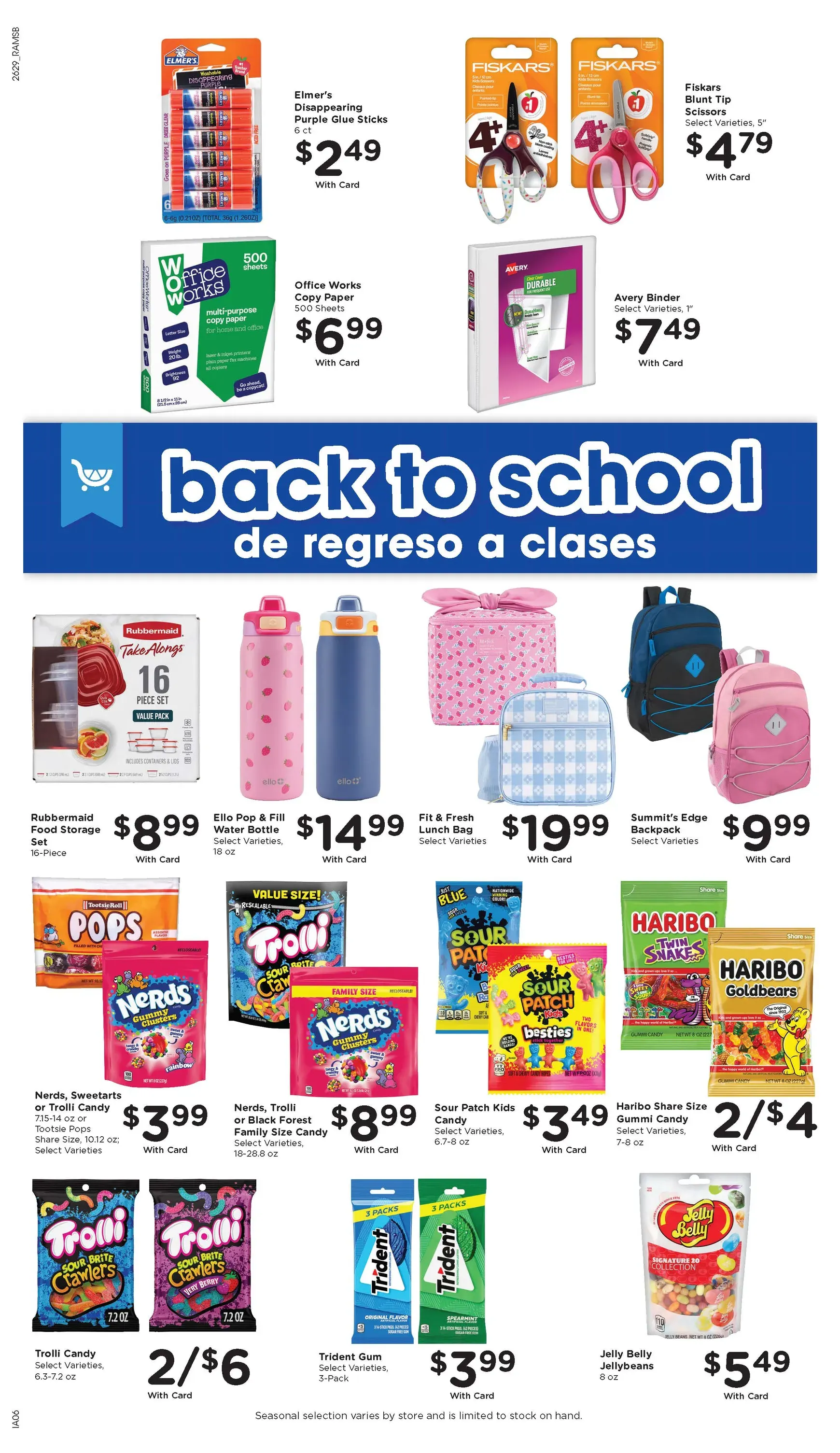 Weekly promotion Current Ralphs leaflet valid from Wednesday 08/19/2026 to Tuesday 08/25/2026 spanning from August 19 to August 25 2026 - Page 14 for Catalogue 365