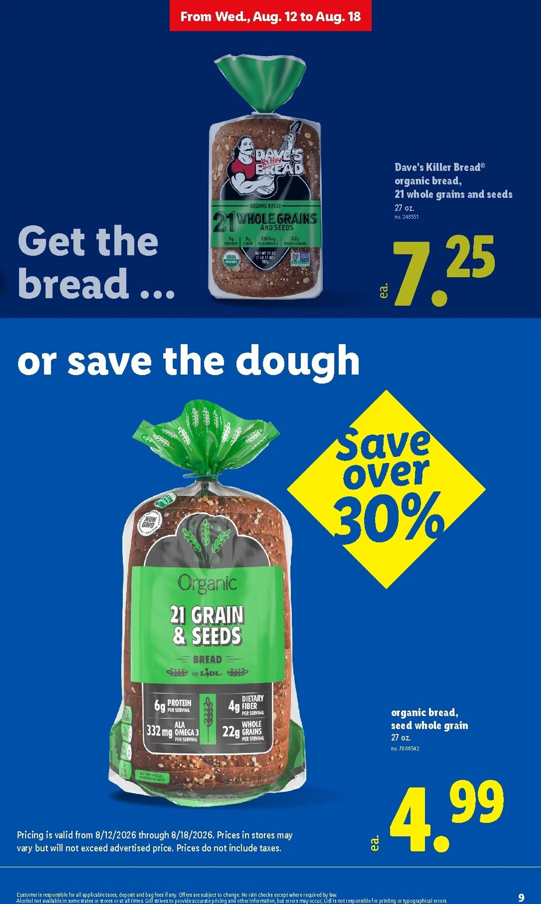 Weekly ad Current Lidl leaflet valid from Wednesday 08/12/2026 to Tuesday 08/18/2026 from August 12 to August 18 2026 - Page 9