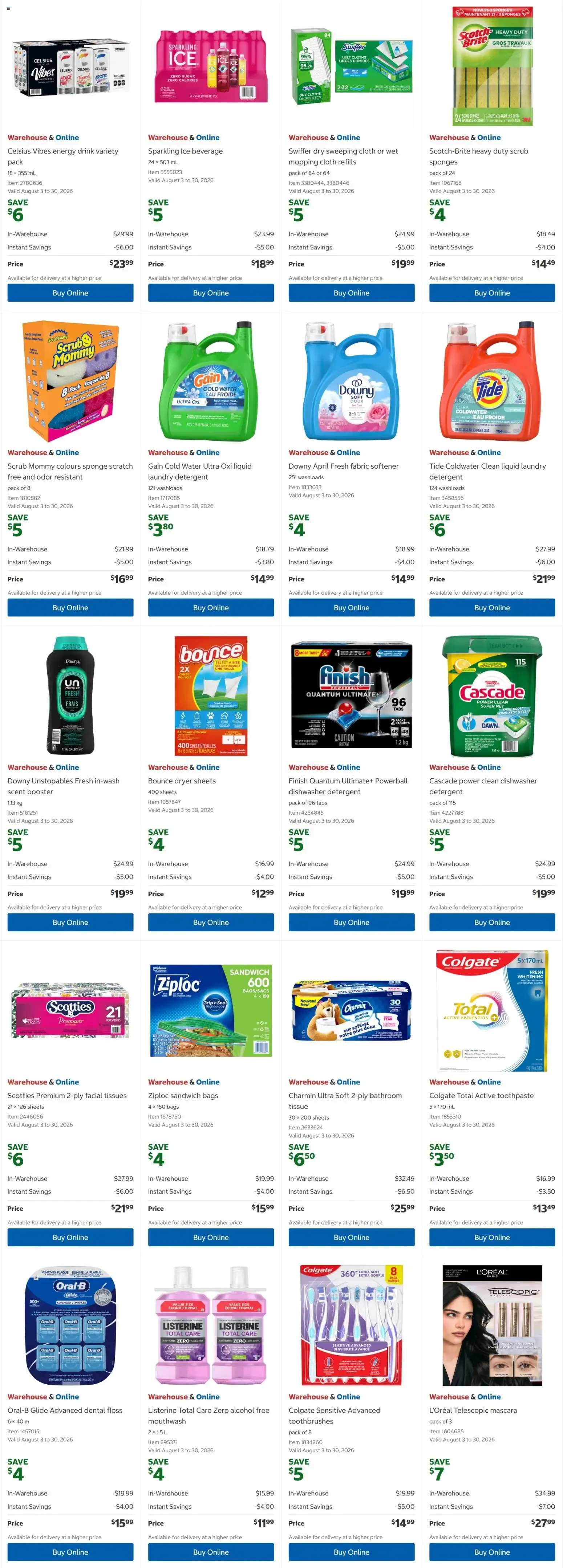 Costco weekly flyer from Aug 17, 2026 > weekly specials & deals from August 17 to August 30 2026 - flyer page 5
