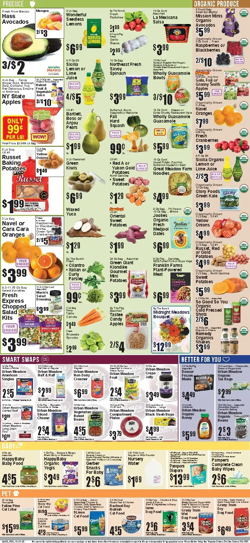 Weekly promotion Current Food Universe leaflet valid from Friday 10/23/2026 to Thursday 10/29/2026 spanning from October 23 to October 29 2026 - Page 4 for Catalogue 365