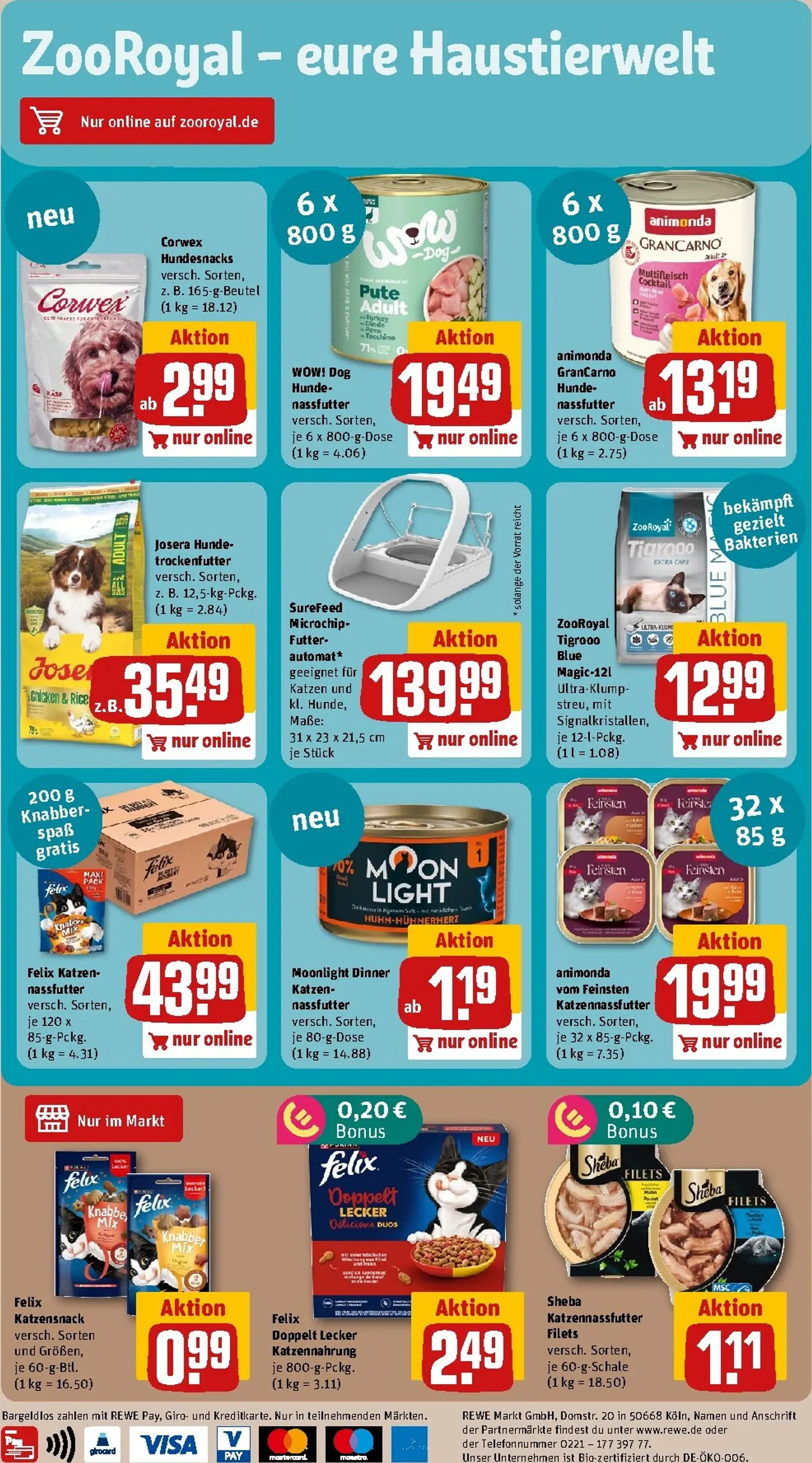 REWE Arina Fester - Jeder Tag Spartag! von 17. August bis 23. August 2026 - Prospekt seite 26