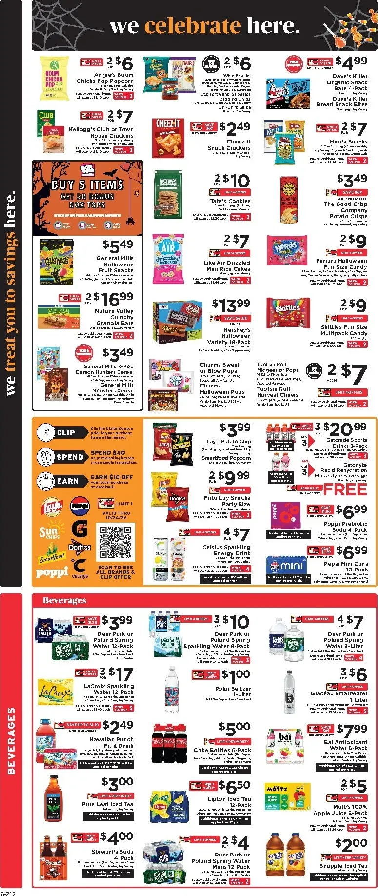 Weekly promotion Current ShopRite leaflet valid from Sunday 10/18/2026 to Saturday 10/24/2026 spanning from October 18 to October 24 2026 - Page 7 for Catalogue 365