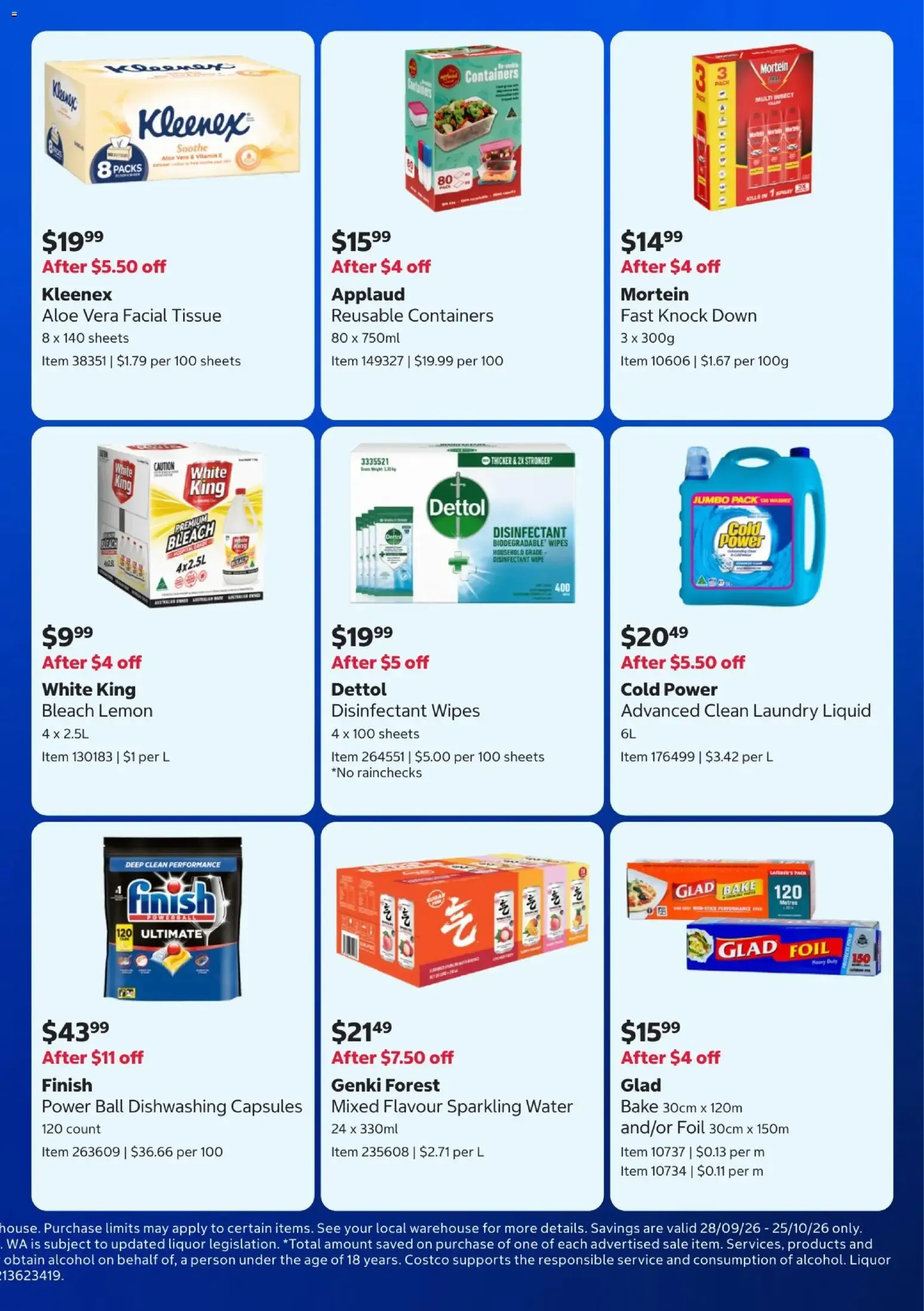 Costco Wholesale In-Warehouse Savings - Catalogue valid from 28 September to 25 October 2026 - page 9