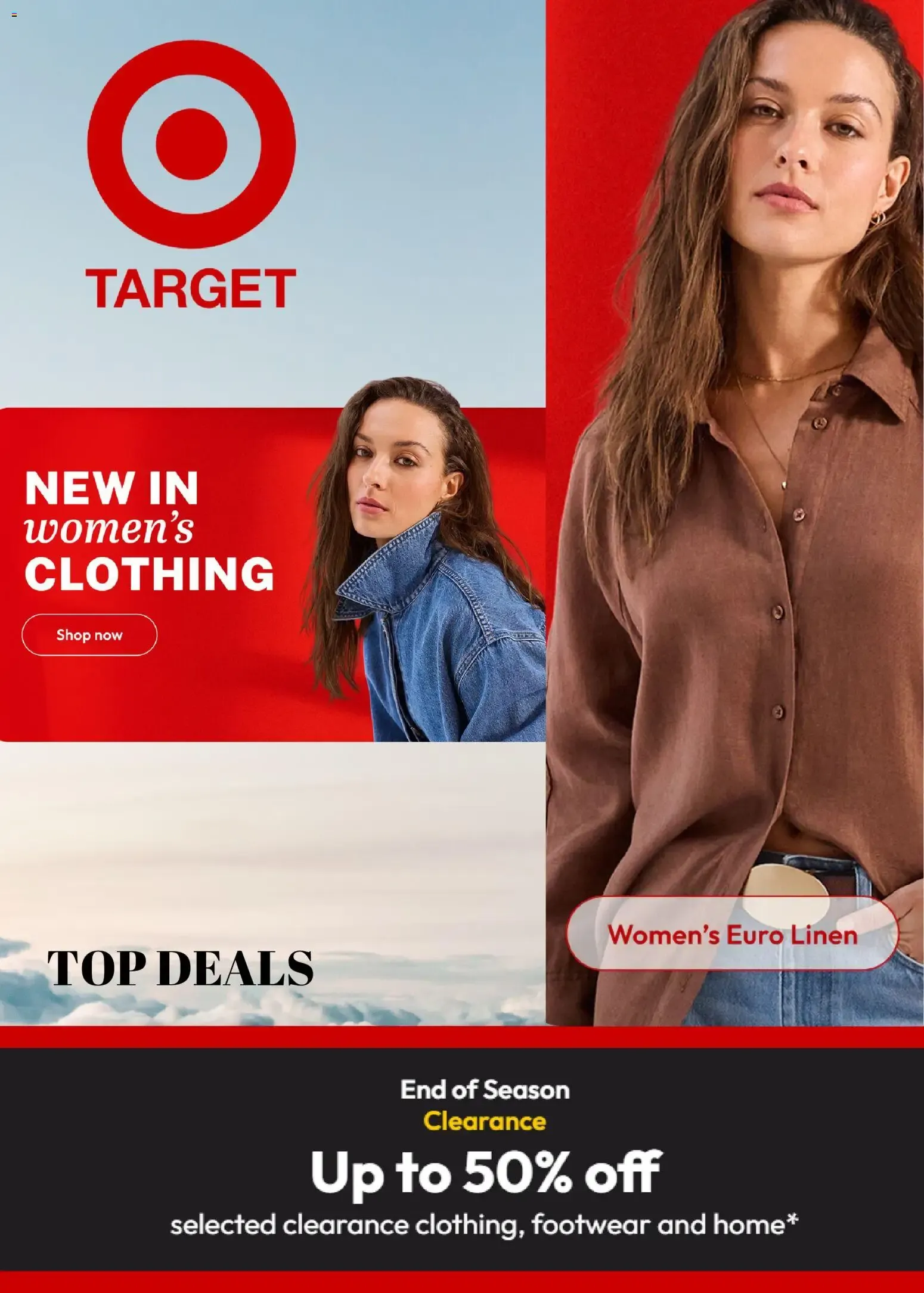 Target: Novedades en Ropa de Mujer, Ofertas y Liquidación de Fin de Temporada - Catalogue valid from 16 July to 22 July 2026 - page 1