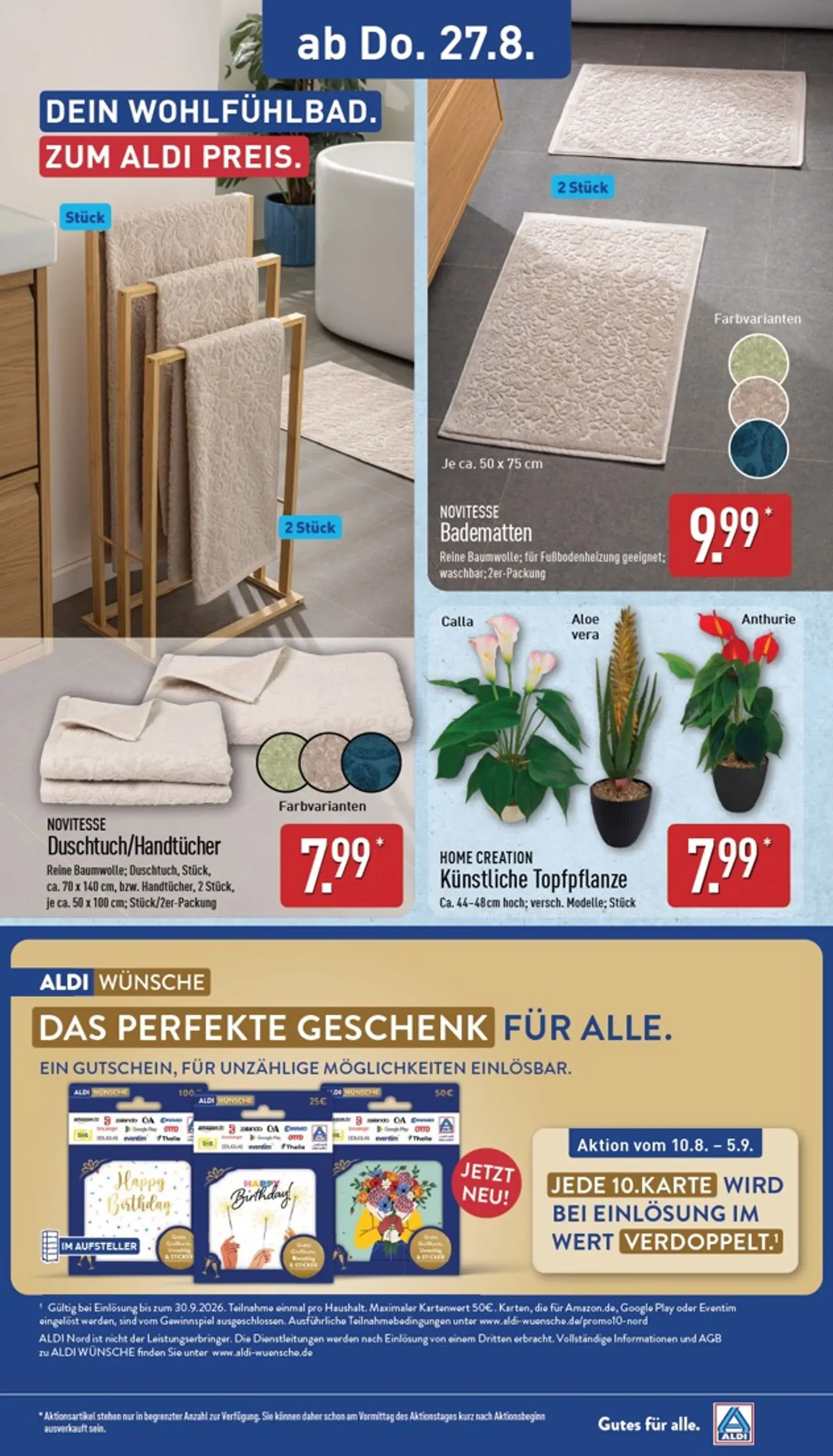ALDI NORD Prospekt – von Montag 24.08.2026 bis Samstag 29.08.2026 von 24. August bis 29. August 2026 - Prospekt seite 21