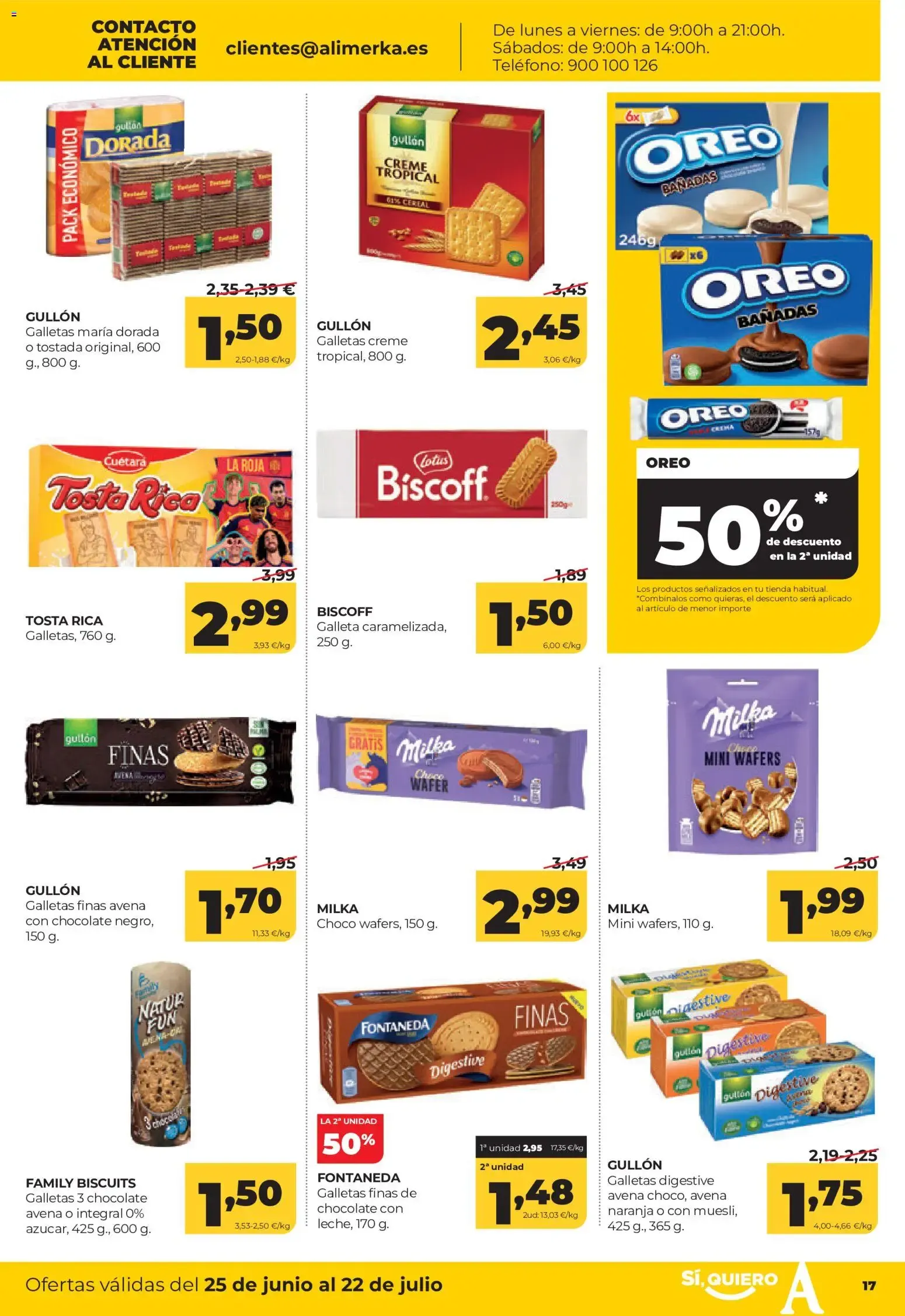 Catálogo de Alimerka folleto >> 25/06 - 22/07/2026 (catálogo) 25 de junio al 22 de julio 2026 - Página 17