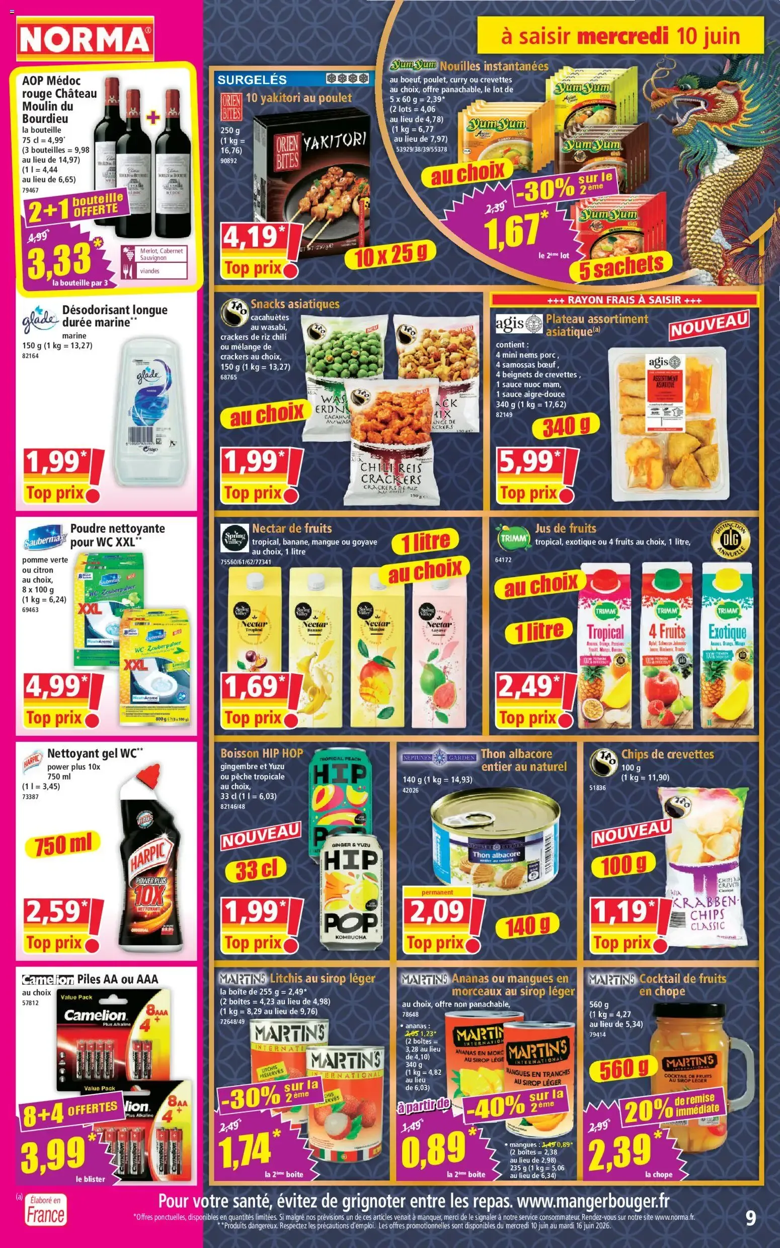 Norma catalogue à partir du 10/06/2026 - promo en ligne du 10 juin au 14 juin 2026 - Catalogue page 9